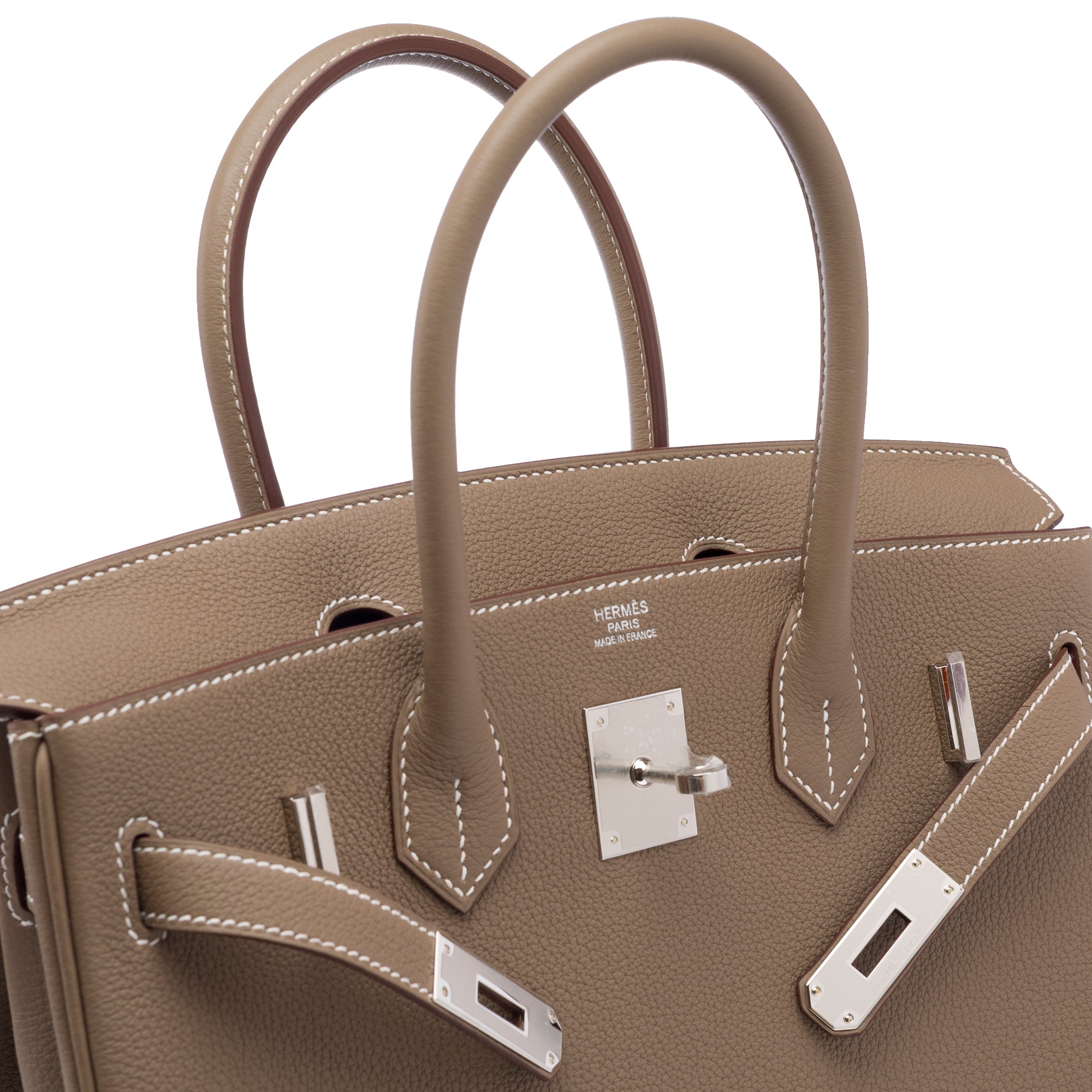 Sac HERMES Birkin 30 en Cuir Étoupe - 103304