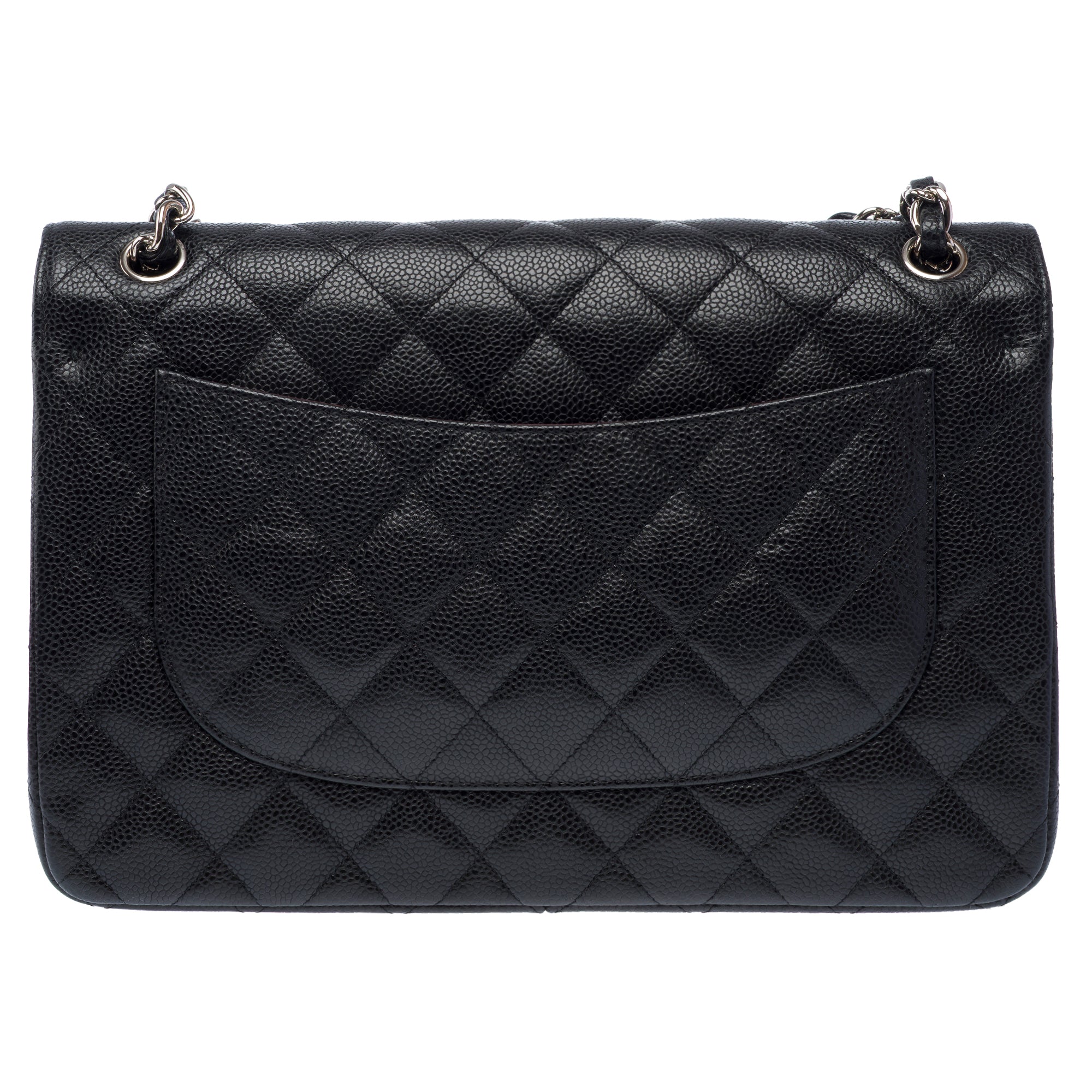 Sac CHANEL Timeless/Classique en Cuir Noir - 103416