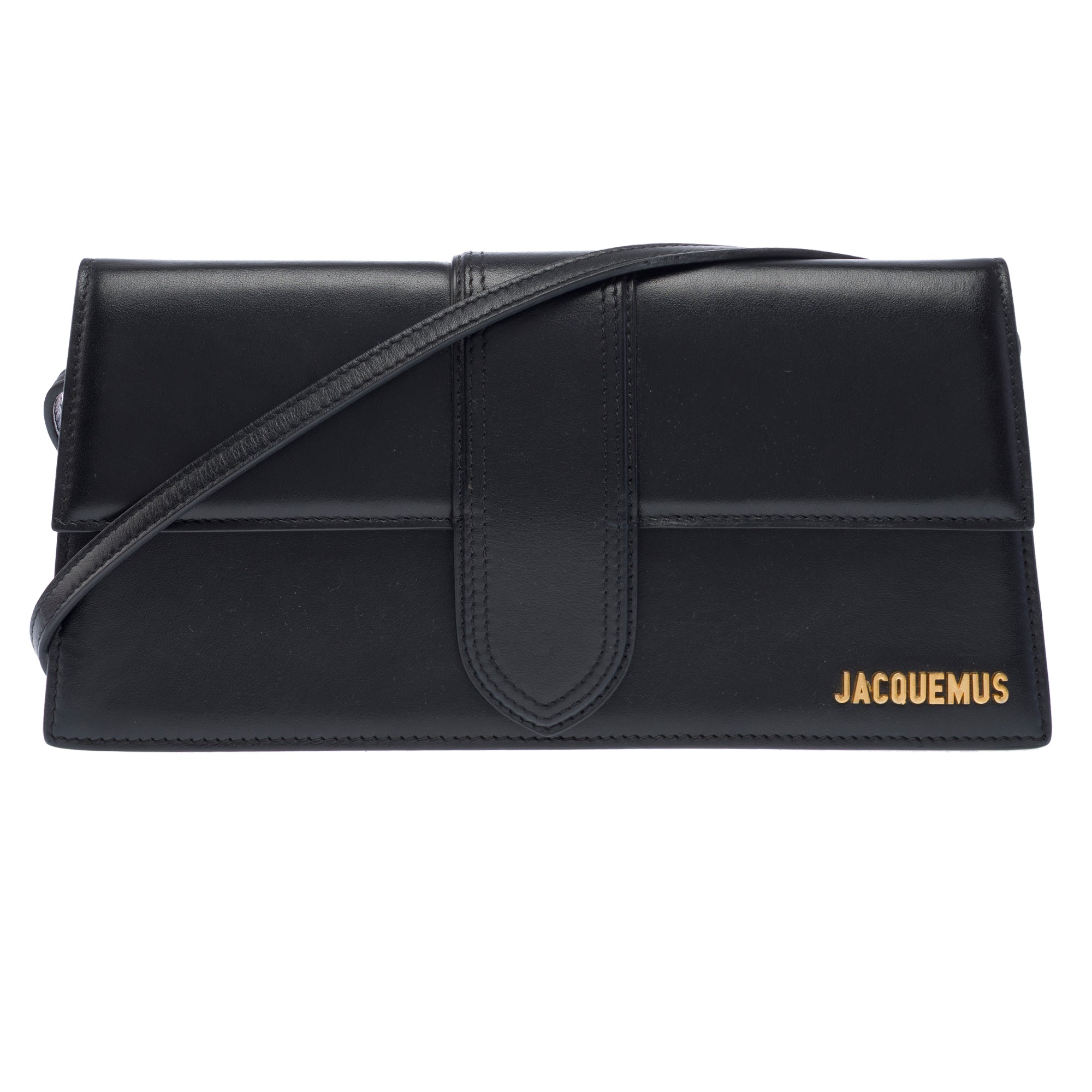 Sac JACQUEMUS Le Bambino en Cuir Noir - 103415