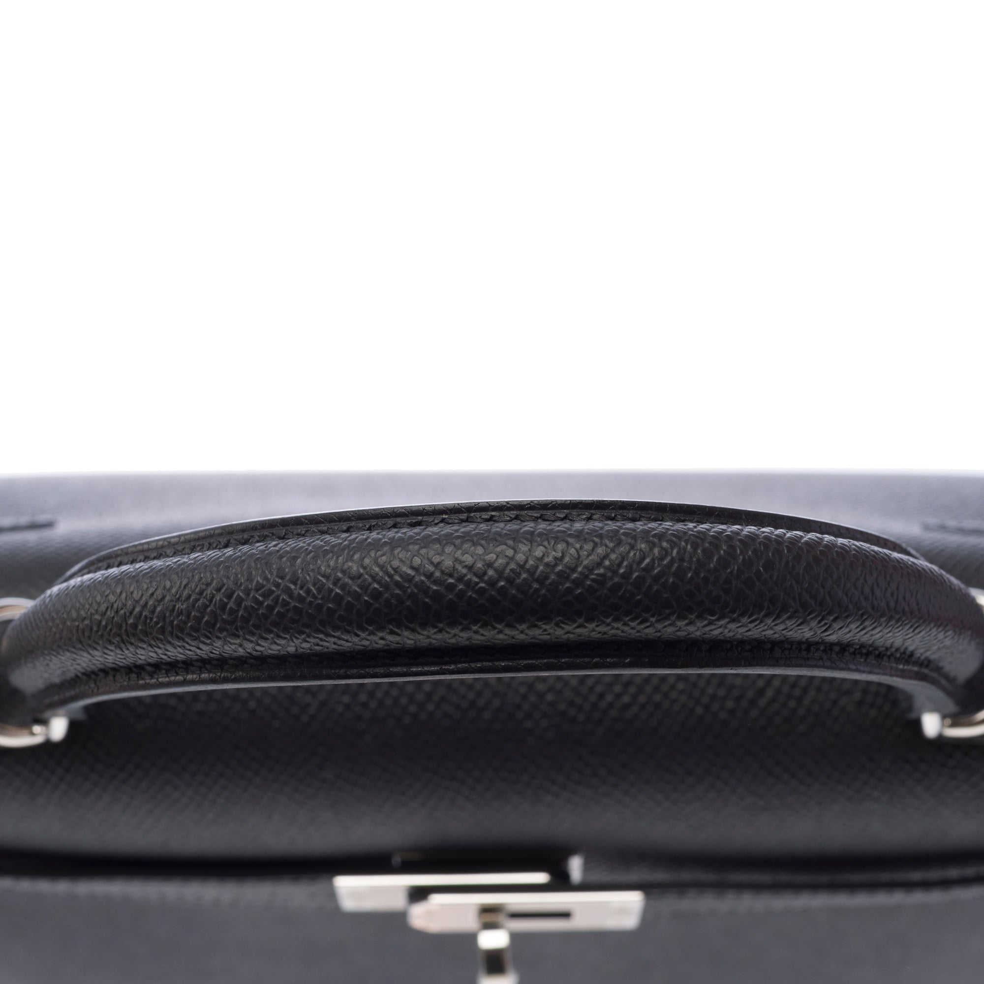 Sac HERMES Kelly 25 en Cuir Noir - 103380