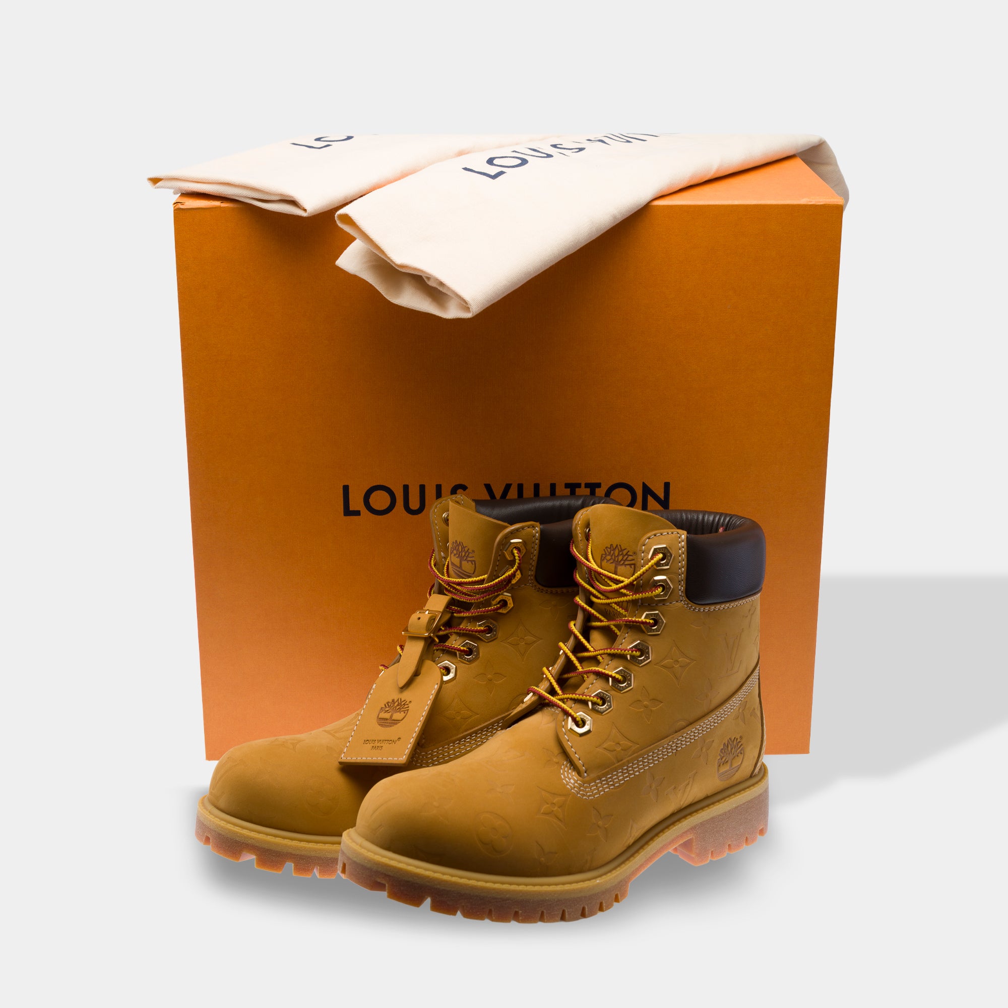 Chaussure LOUIS VUITTON en Suède Beige - 103418