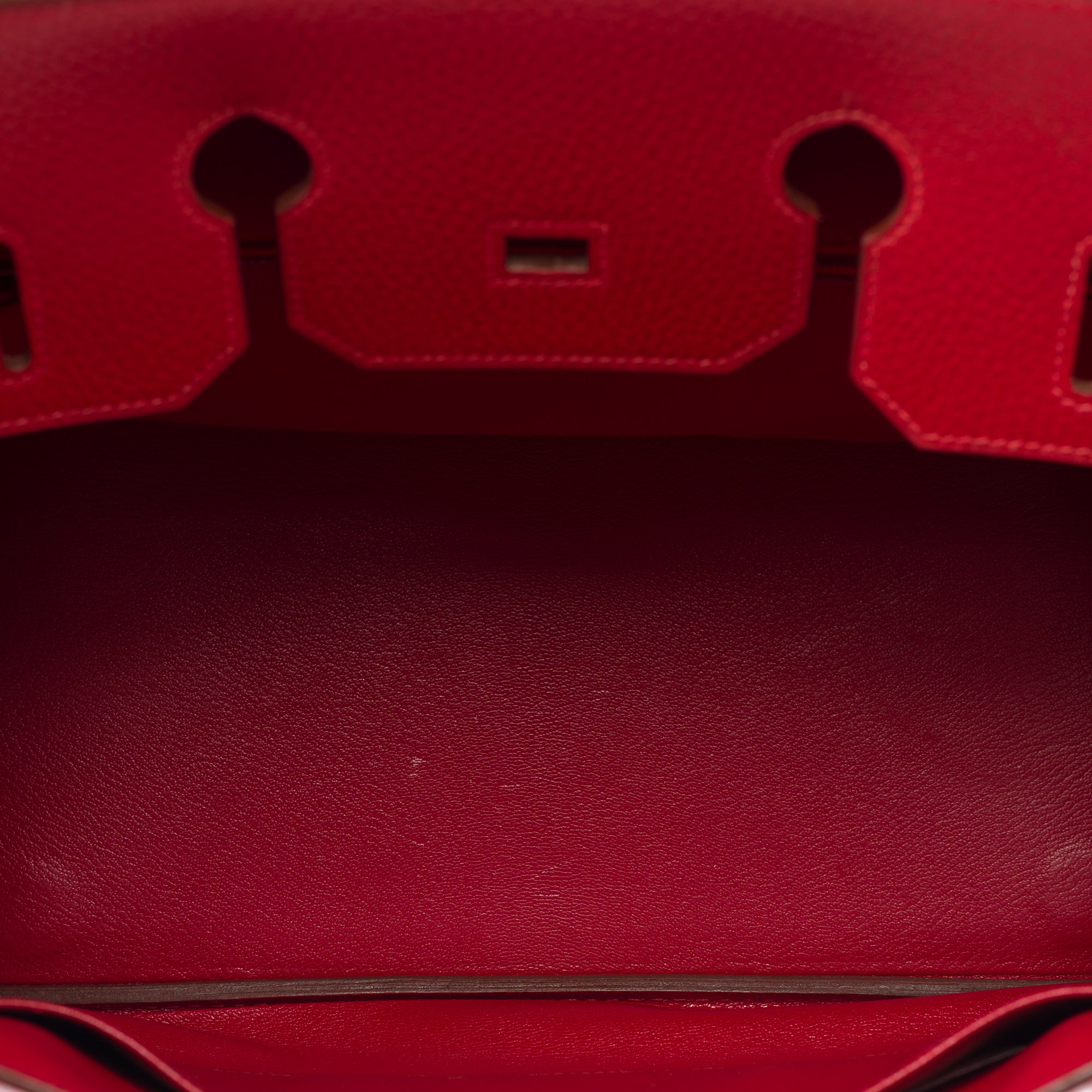 Sac HERMES Birkin 35 en Cuir Rouge - 103417