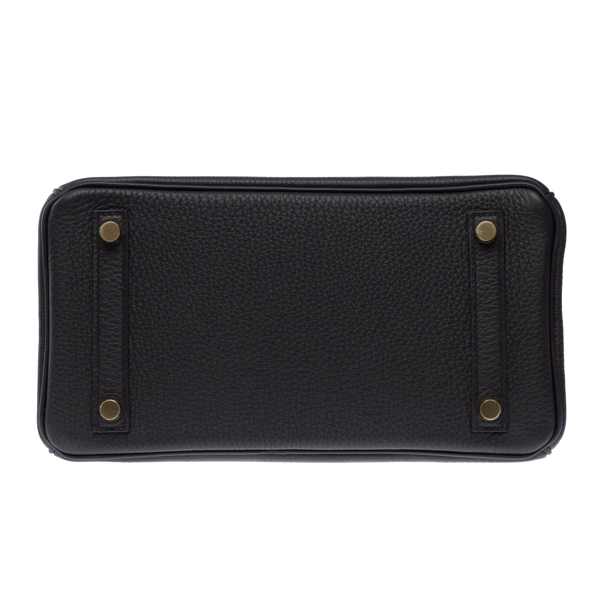 Sac HERMES Birkin 25 en Cuir Noir - 103426
