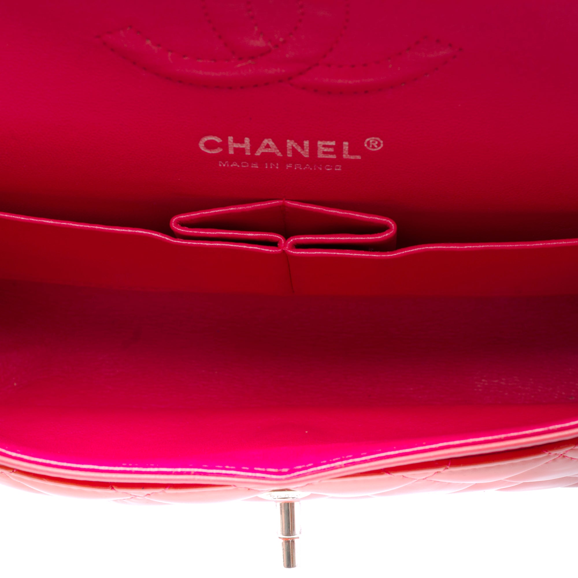 Sac CHANEL Timeless/Classique en Cuir Orange - 103427