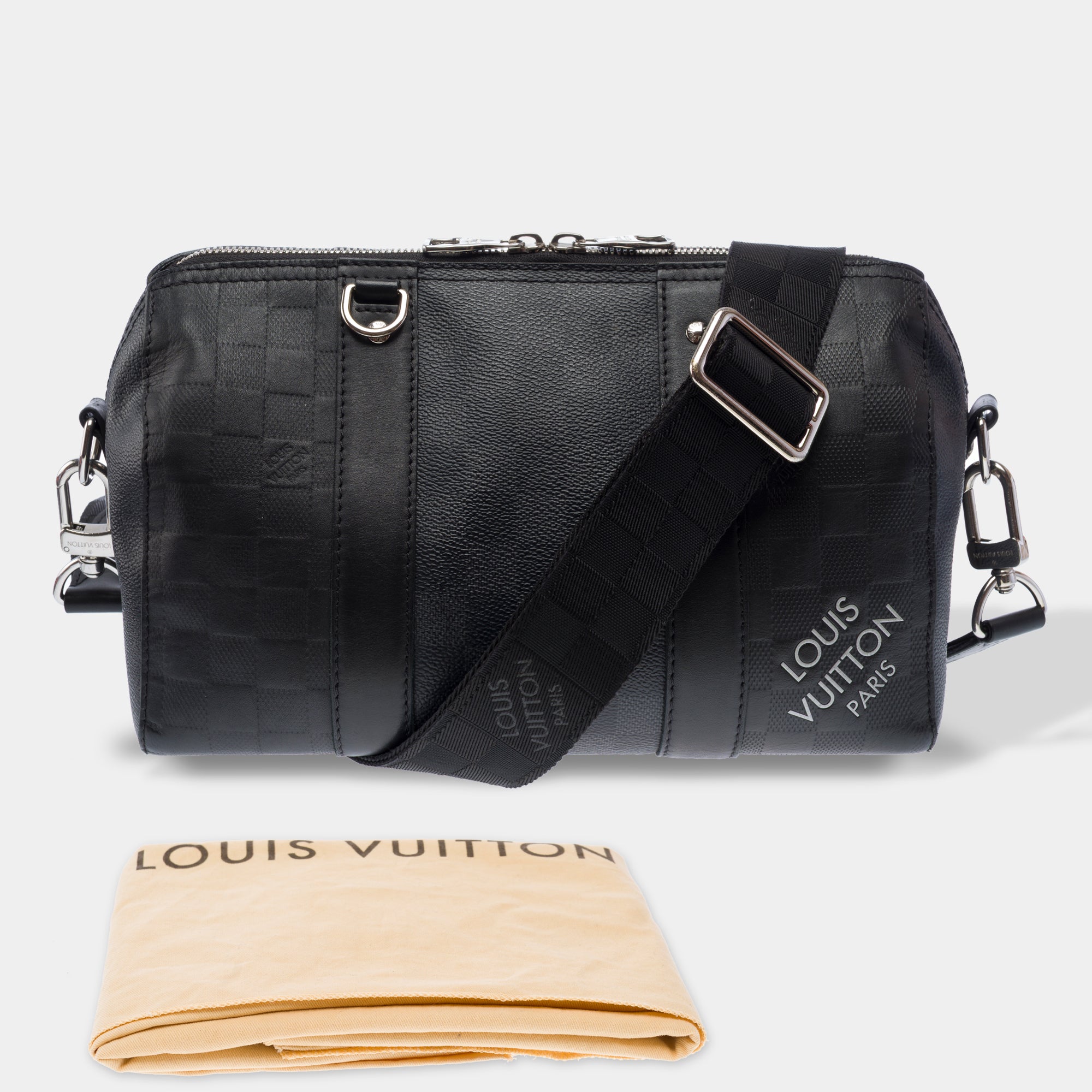 Sac LOUIS VUITTON Keepall XS en Toile Noir - 103431