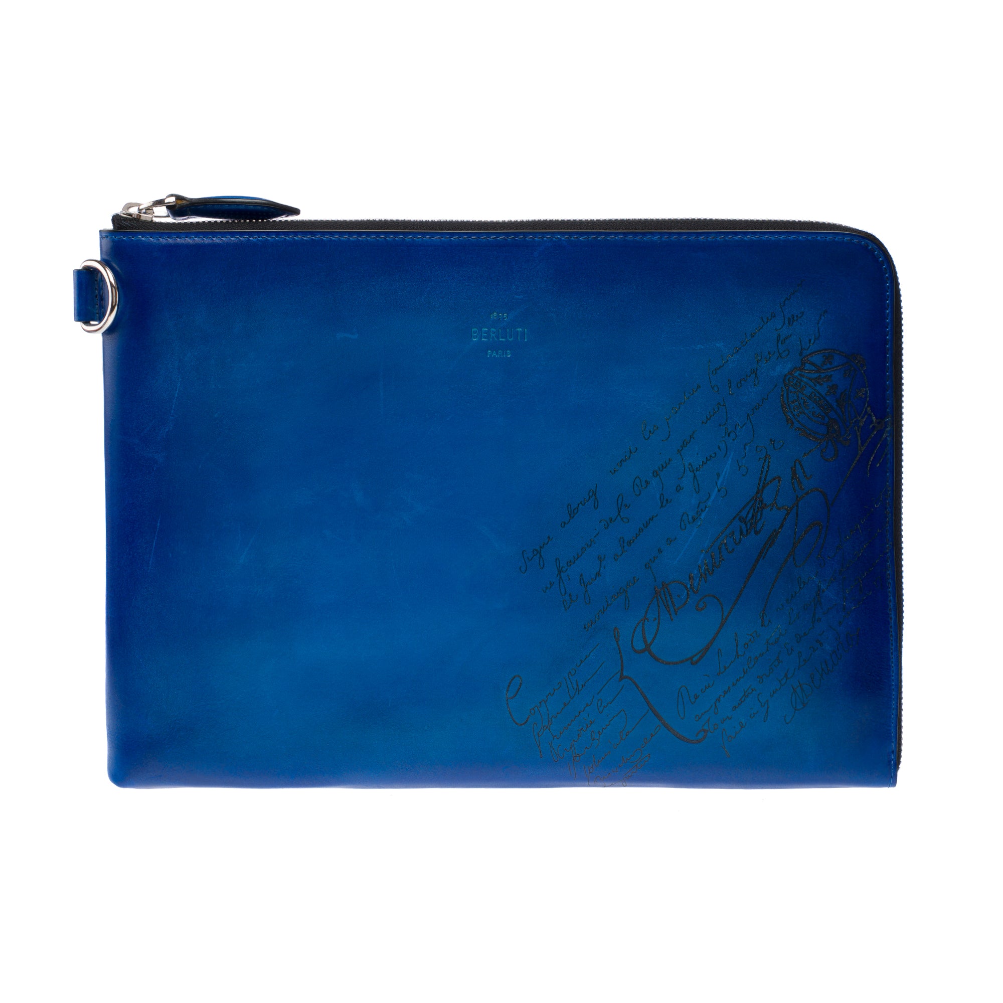 Sac NON SIGNE / UNSIGNED en Cuir Bleu - 103447