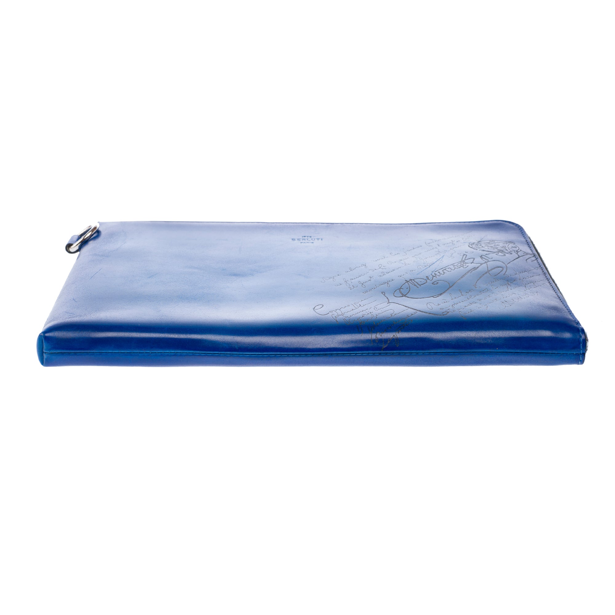 Sac NON SIGNE / UNSIGNED en Cuir Bleu - 103447