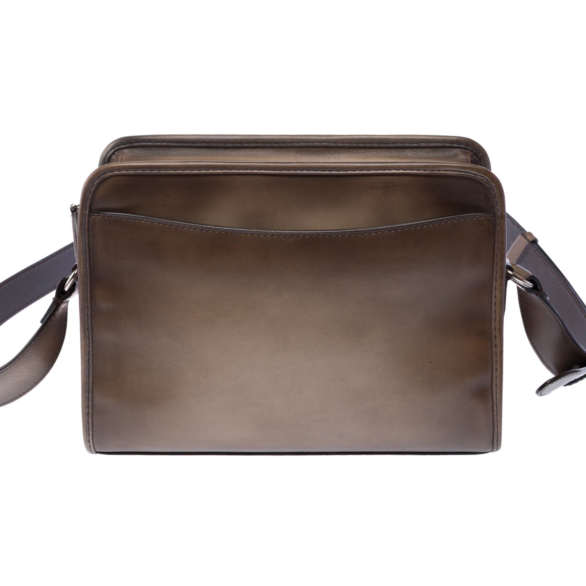 Sac NON SIGNE / UNSIGNED en Cuir Gris - 103436