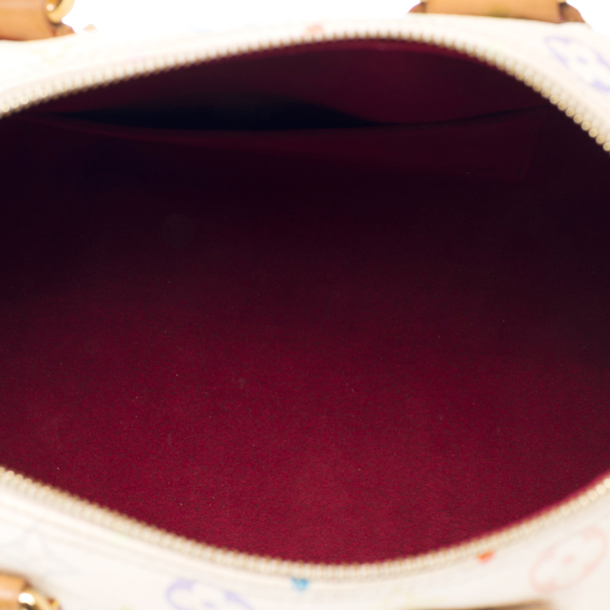 Sac LOUIS VUITTON Speedy en Toile Blanc - 103457