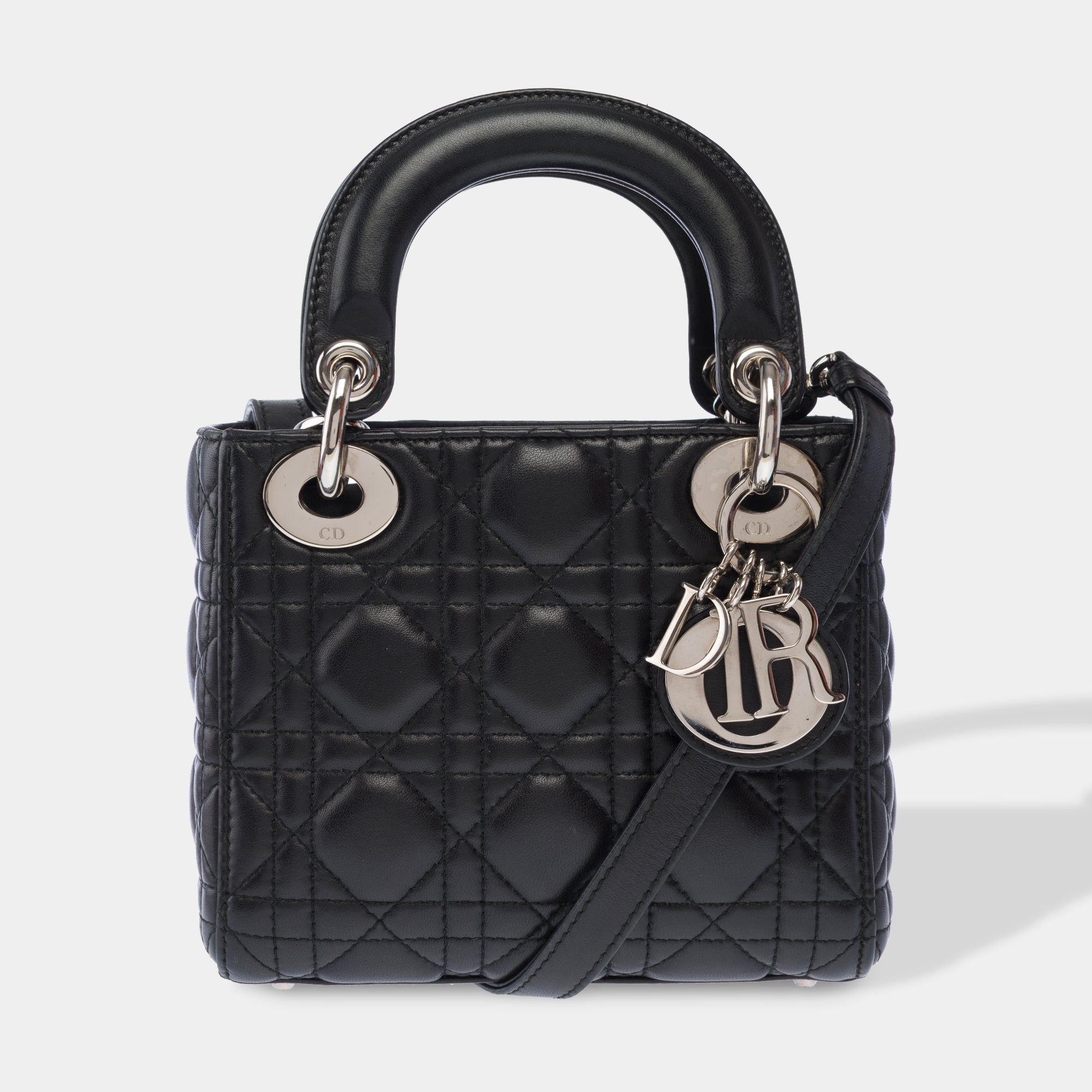 Sac DIOR Lady Dior en Cuir Noir - 103453