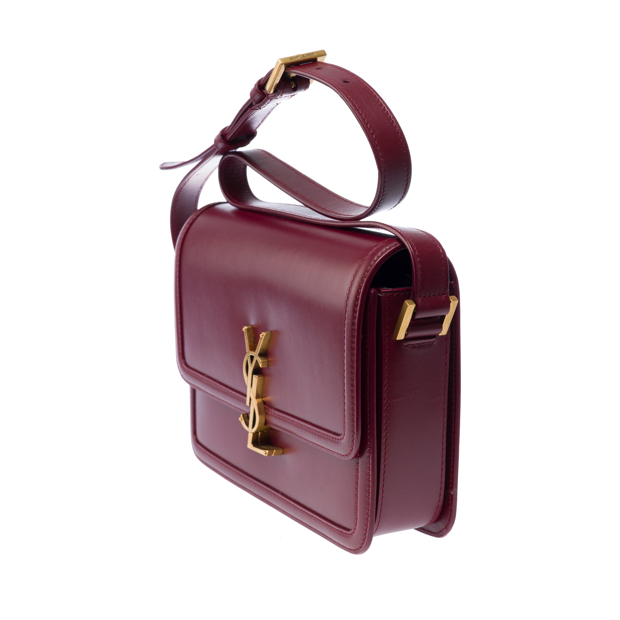 Sac YVES SAINT LAURENT en Cuir Bordeaux - 103446