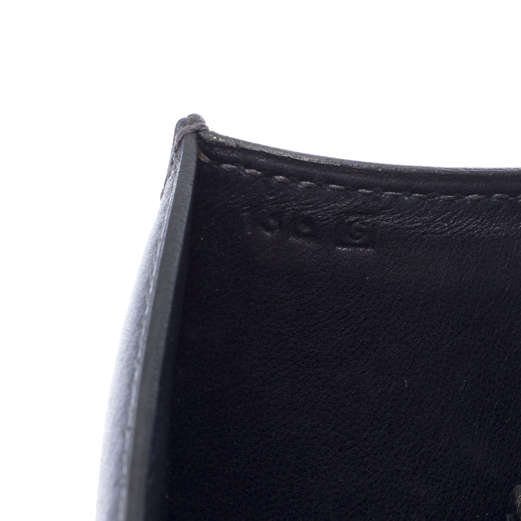 Sac HERMES Constance en Cuir Bleu Marine - 103443