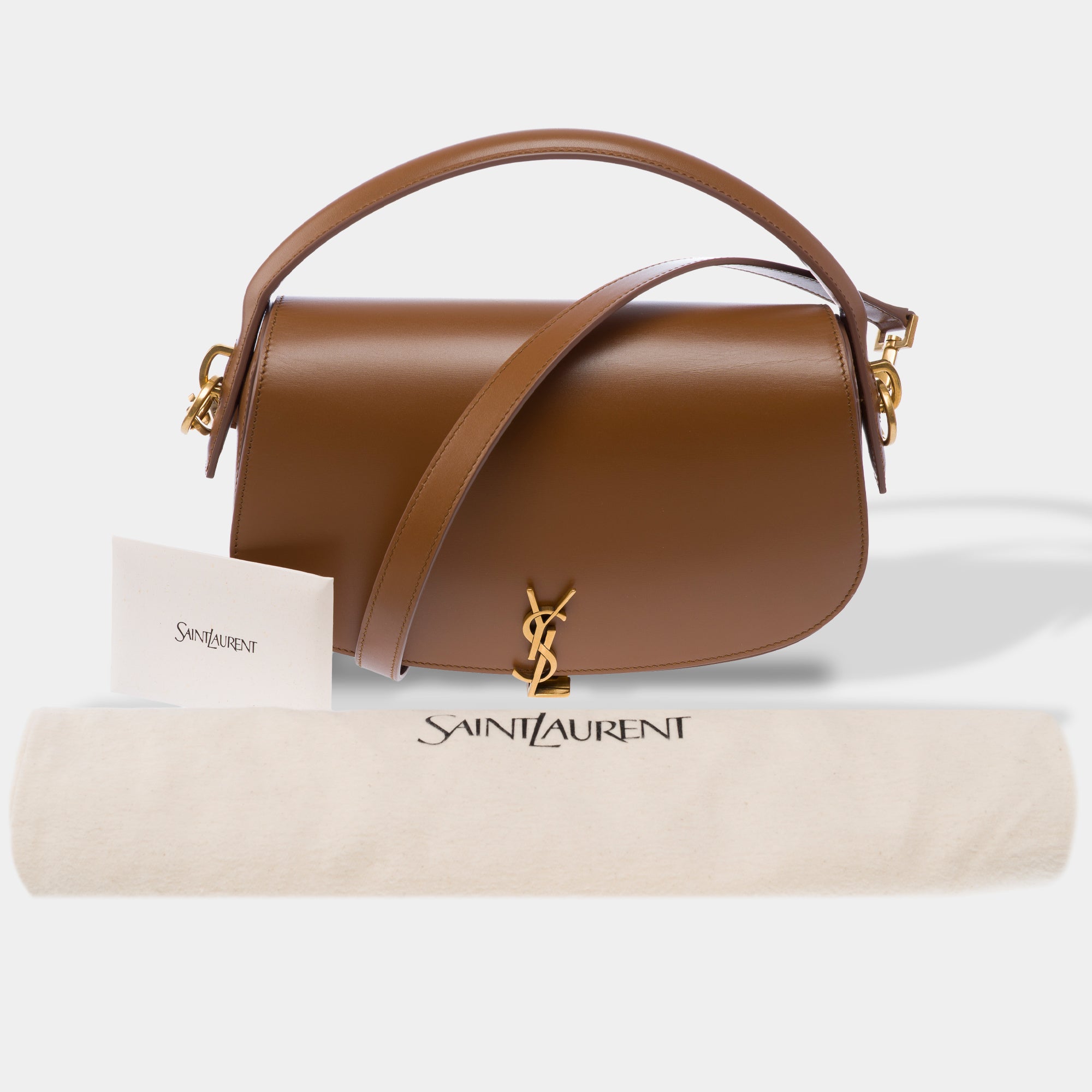 Sac YVES SAINT LAURENT en Cuir Marron - 103448