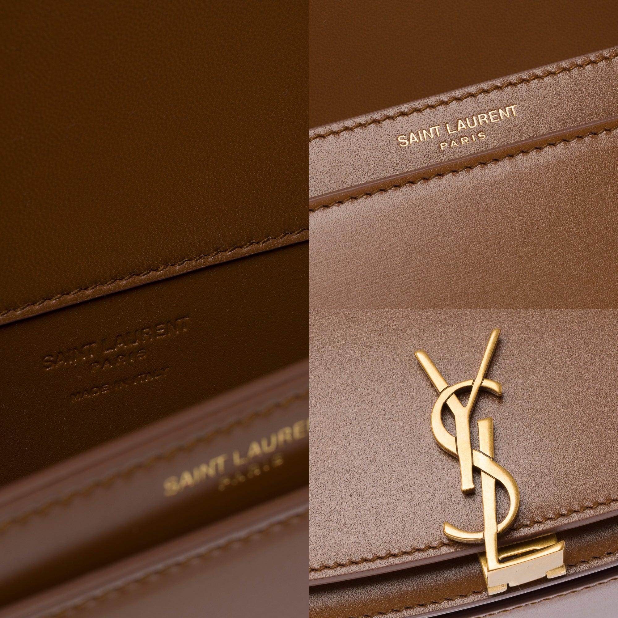 Sac YVES SAINT LAURENT en Cuir Marron - 103448