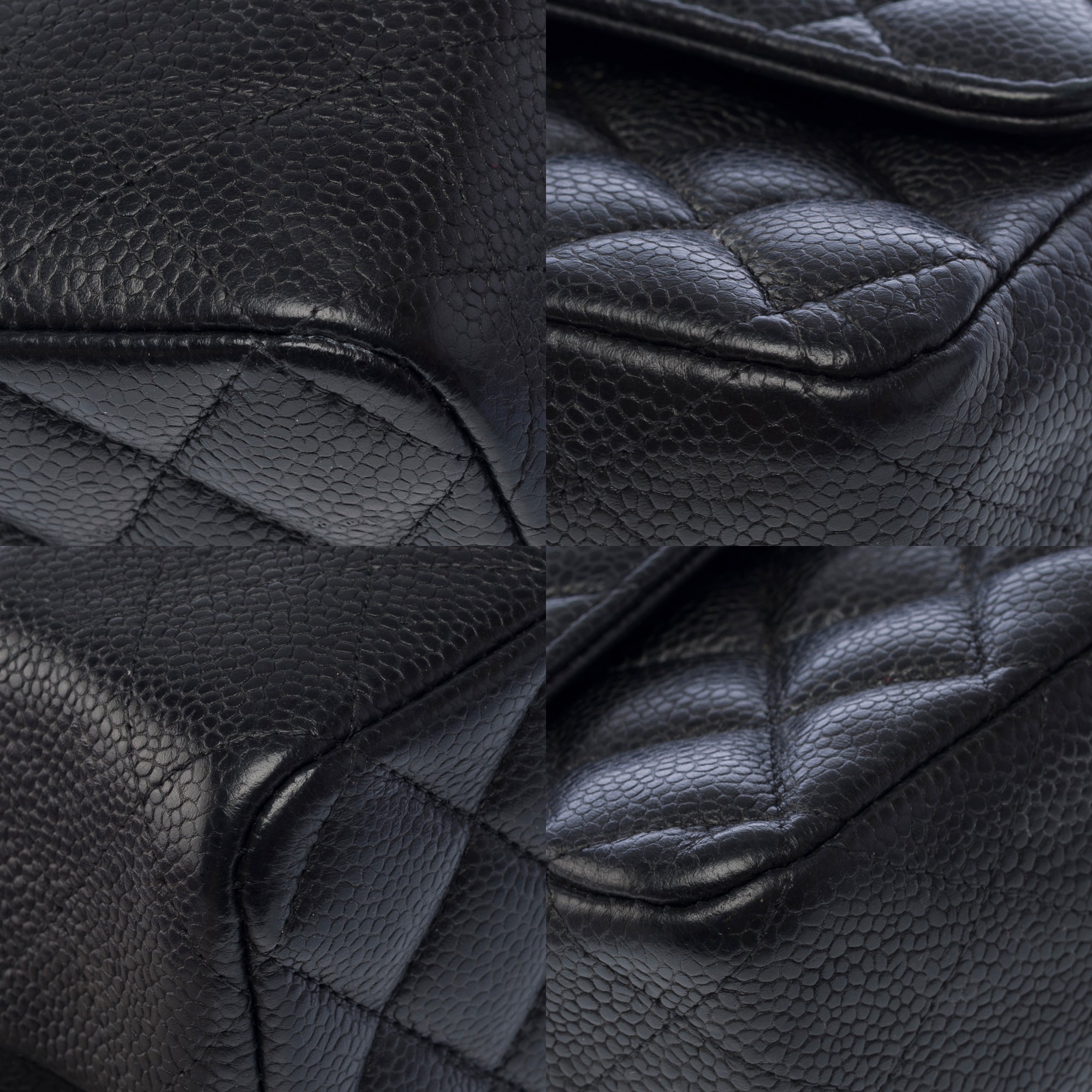 Sac CHANEL Timeless/Classique en Cuir Noir - 103437