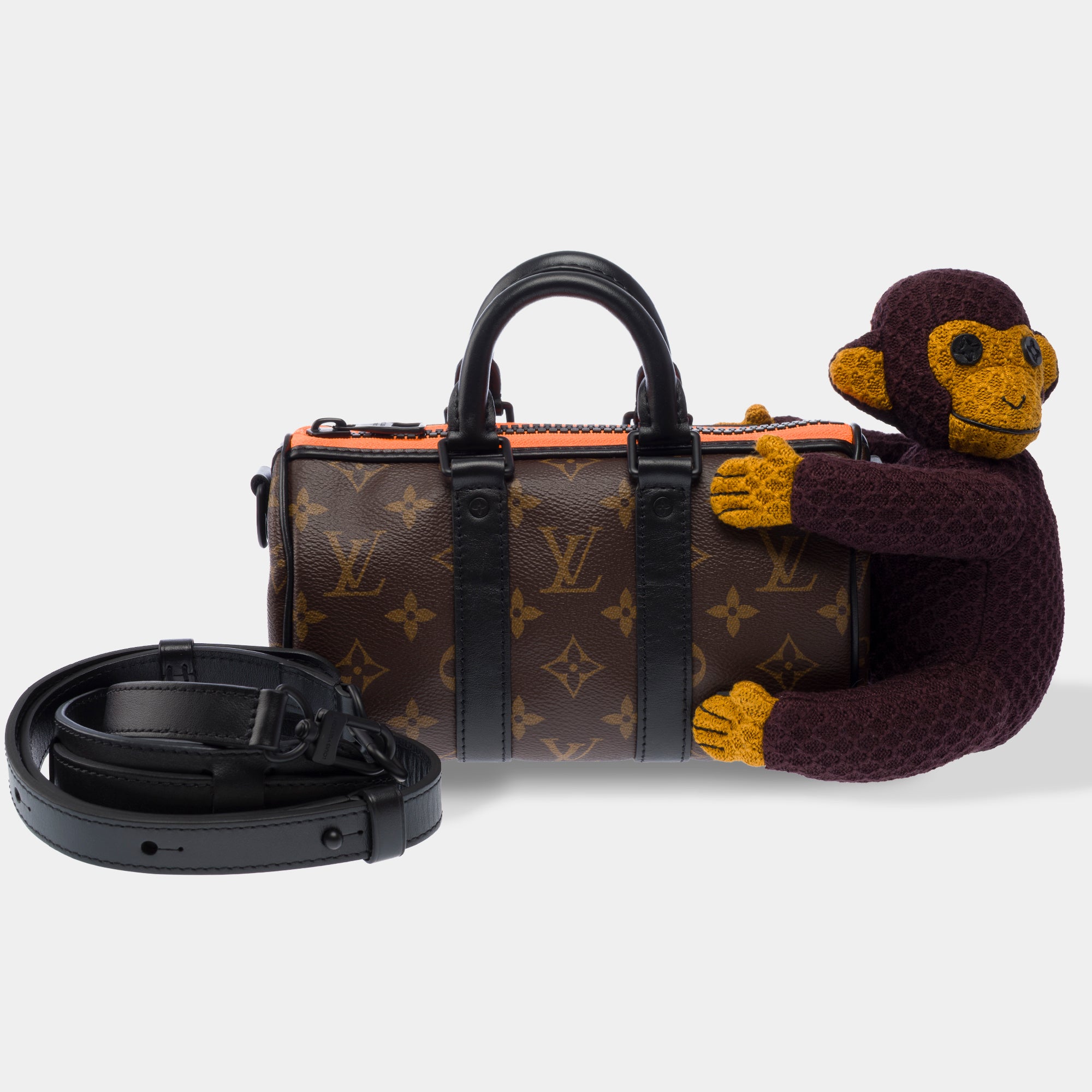 Sac LOUIS VUITTON Keepall XS en Toile Marron - 103440