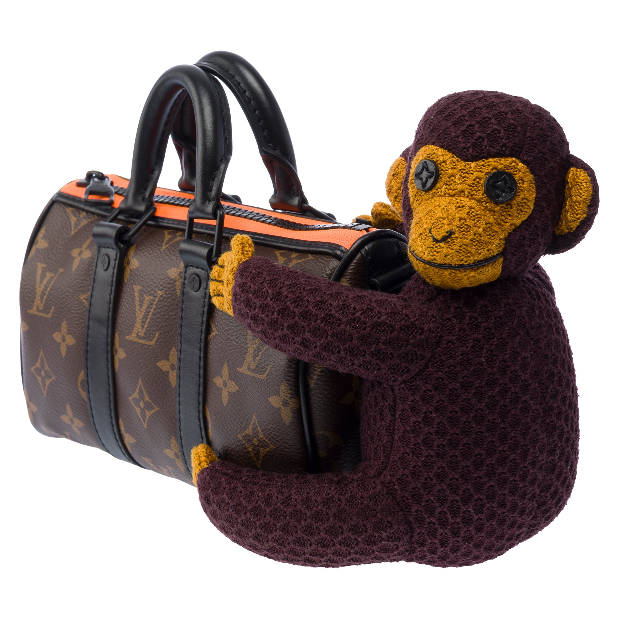Sac LOUIS VUITTON Keepall XS en Toile Marron - 103440