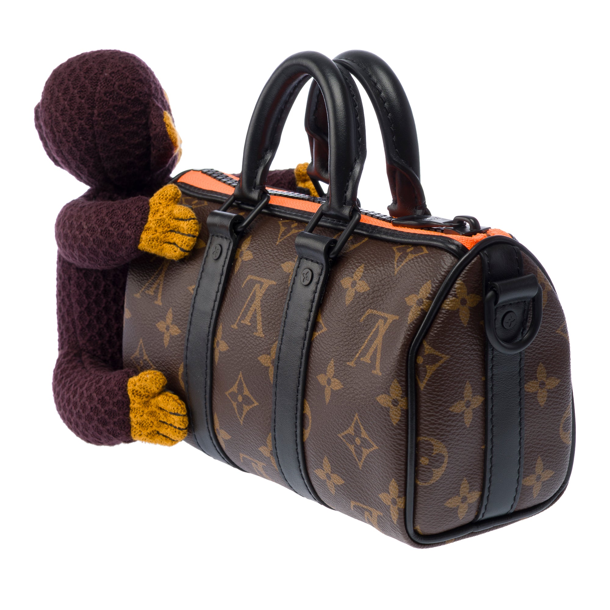Sac LOUIS VUITTON Keepall XS en Toile Marron - 103440