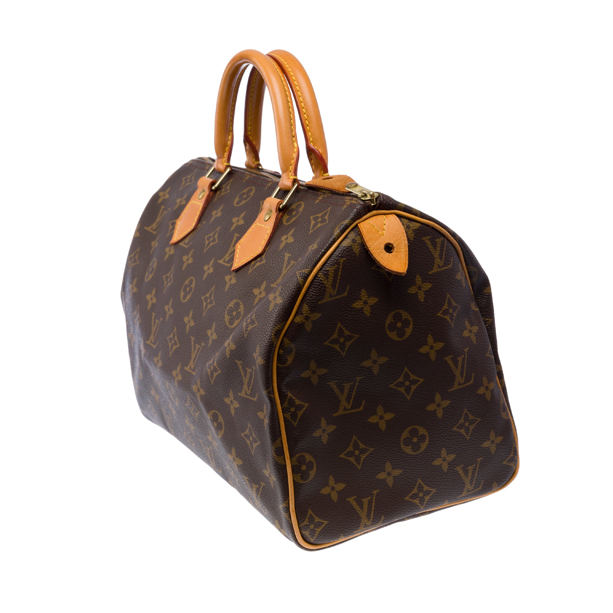 Sac LOUIS VUITTON Speedy en Toile Marron - 103438
