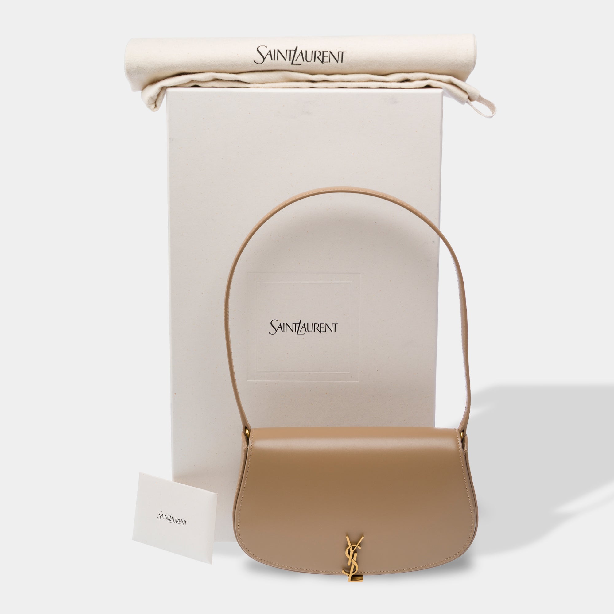 Sac YVES SAINT LAURENT en Cuir Beige - 103451