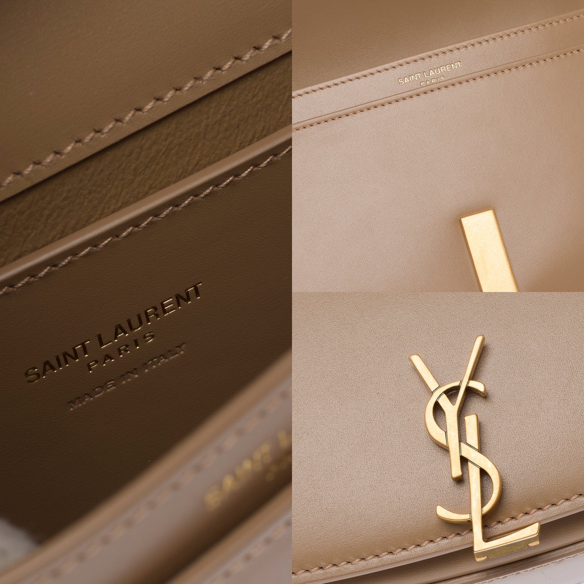 Sac YVES SAINT LAURENT en Cuir Beige - 103451