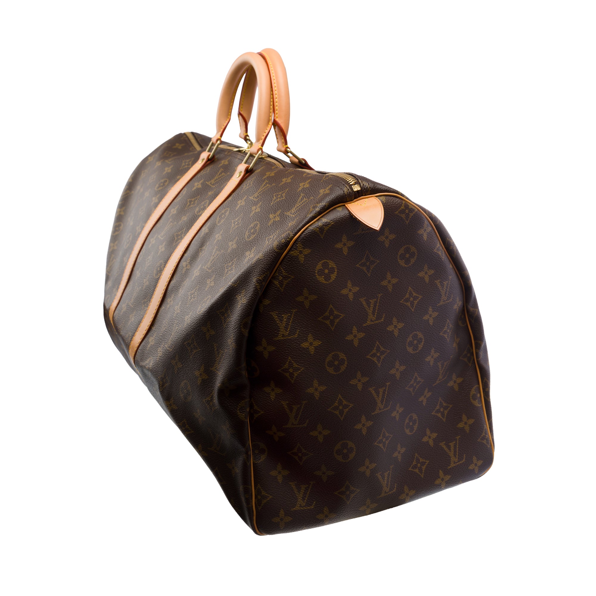 Sac LOUIS VUITTON Keepall en Toile Marron - 103439