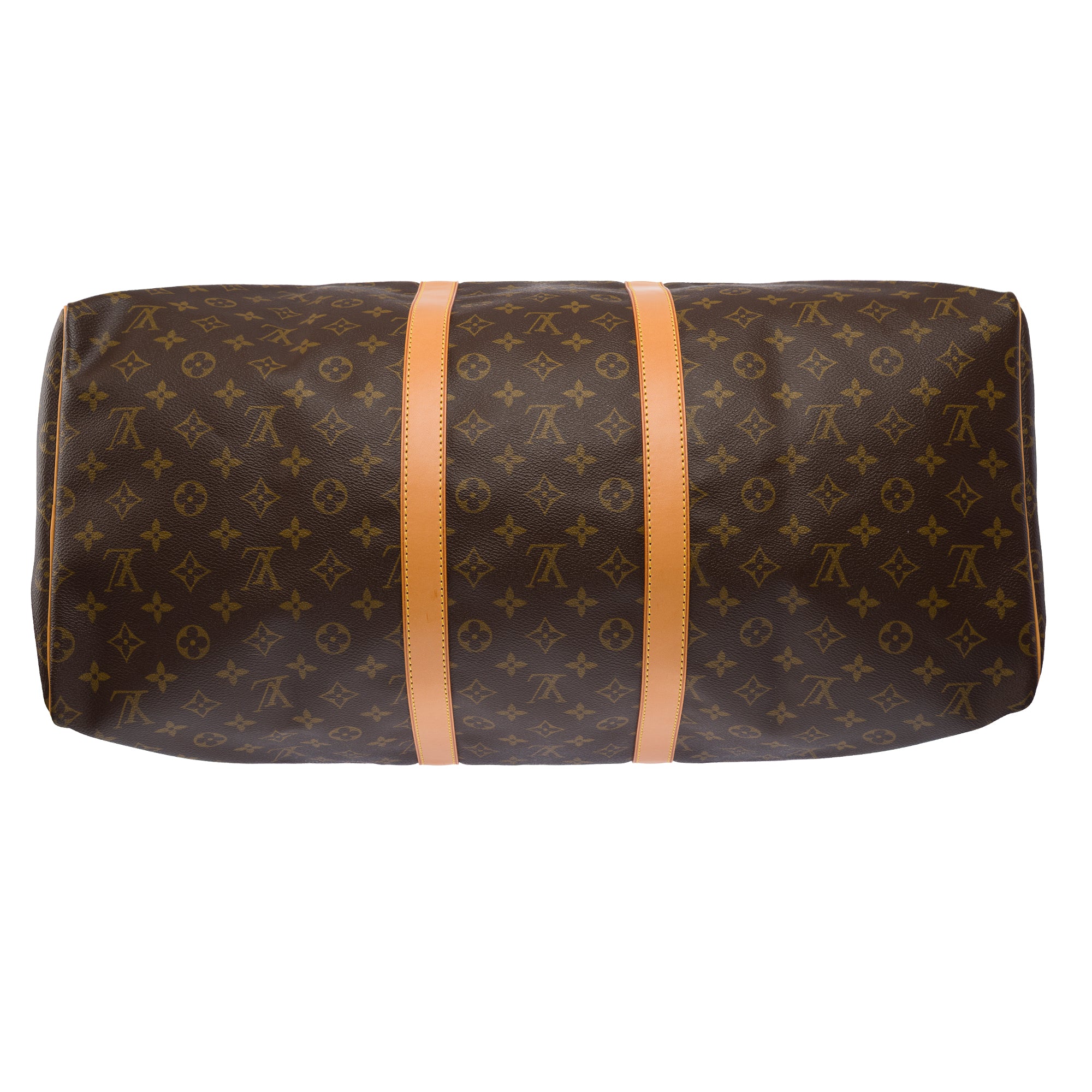 Sac LOUIS VUITTON Keepall en Toile Marron - 103439