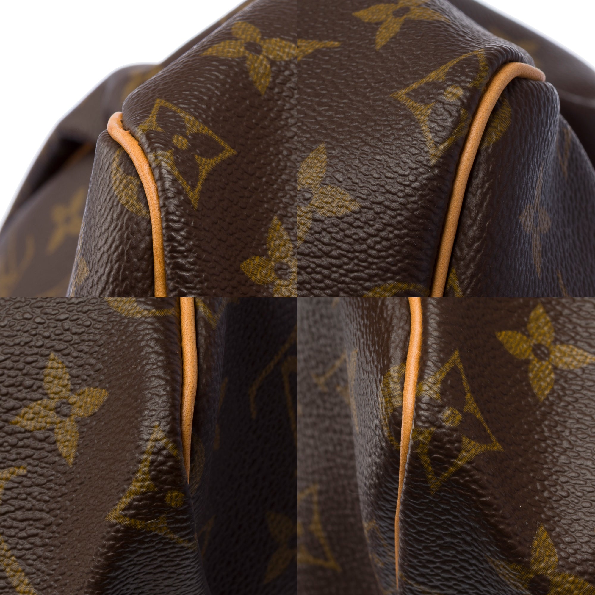 Sac LOUIS VUITTON Keepall en Toile Marron - 103439