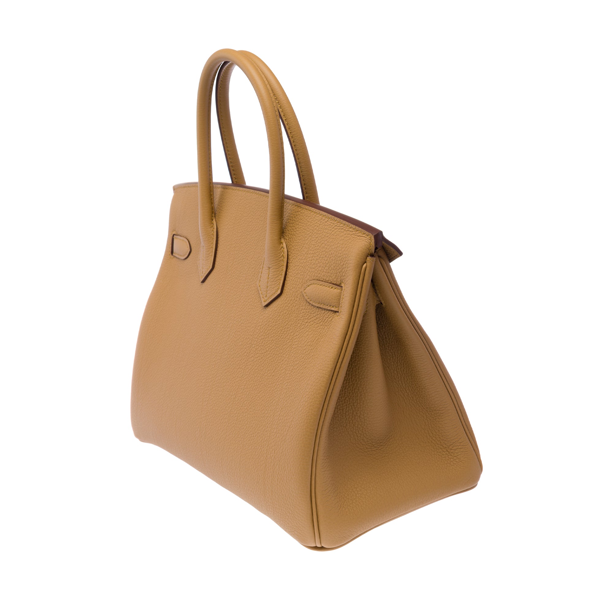 Sac HERMES Birkin 30 en Cuir Beige - 103465