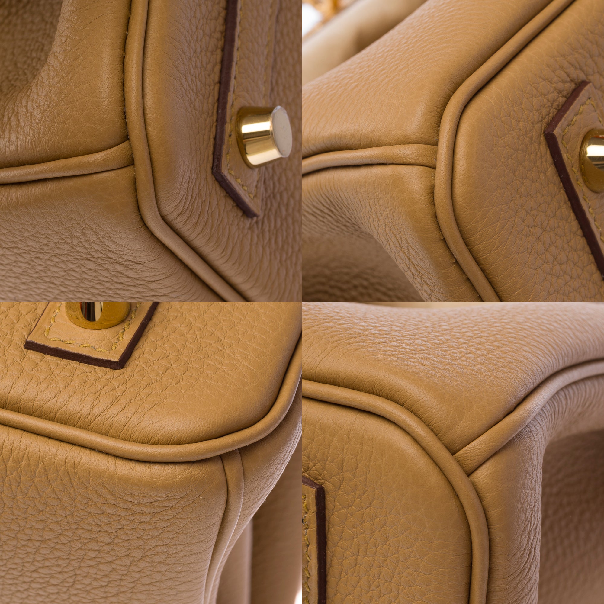 Sac HERMES Birkin 30 en Cuir Beige - 103465
