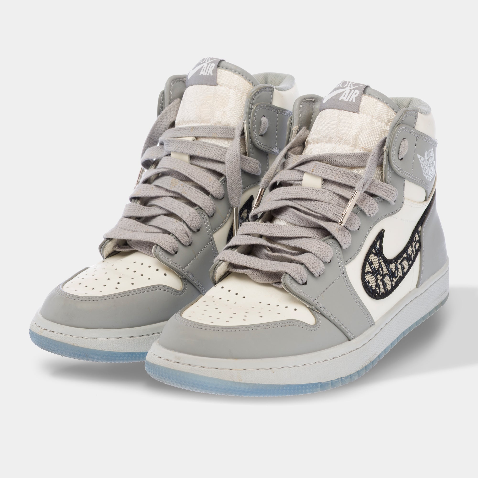 Chaussure NIKE en Cuir Gris - 103467