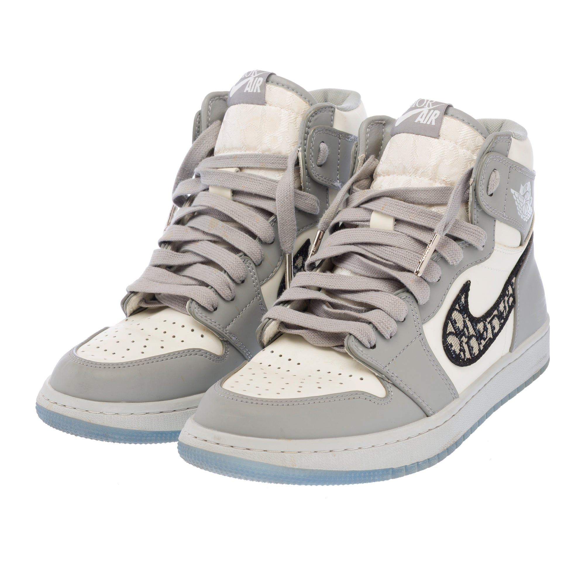 Chaussure NIKE en Cuir Gris - 103467