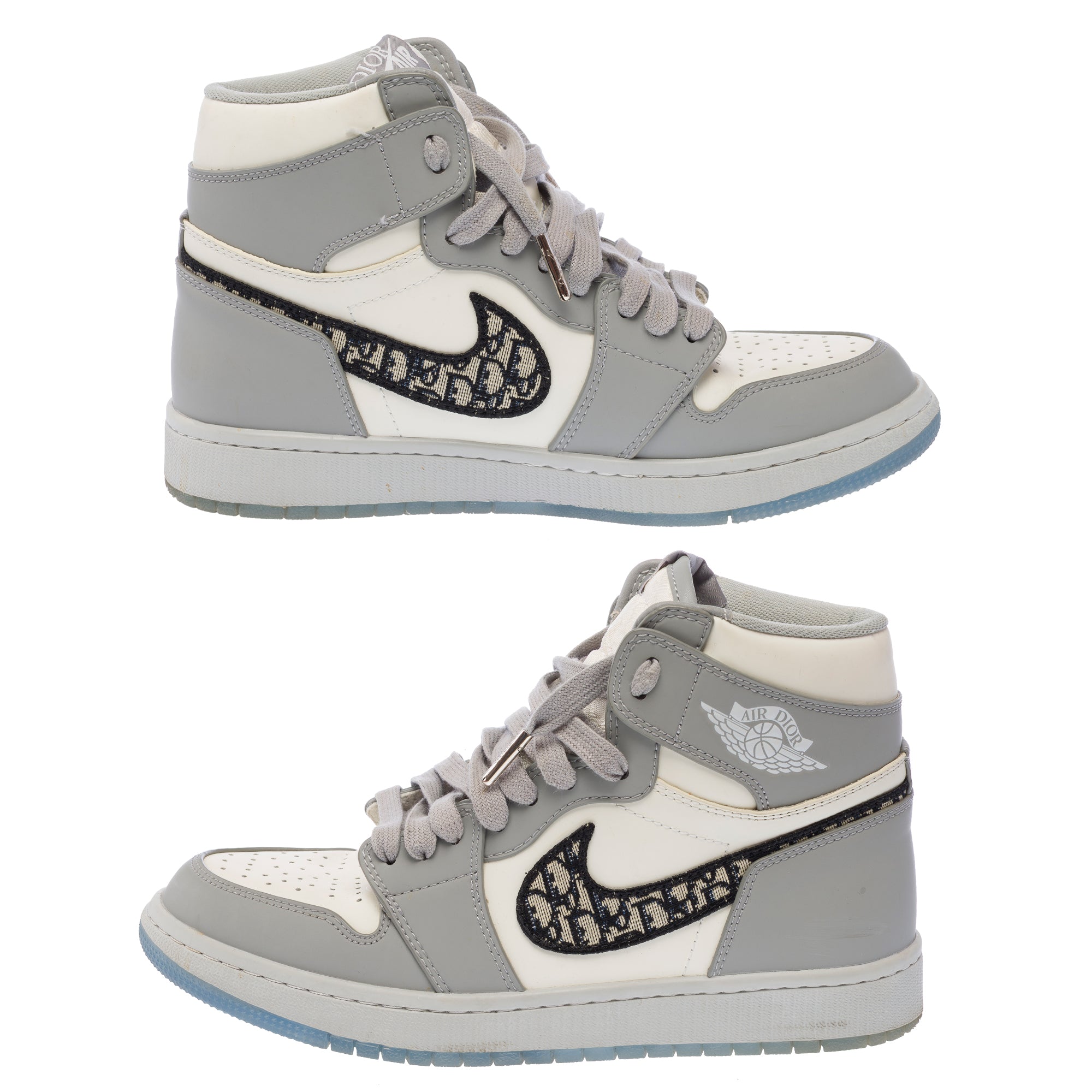 Chaussure NIKE en Cuir Gris - 103467