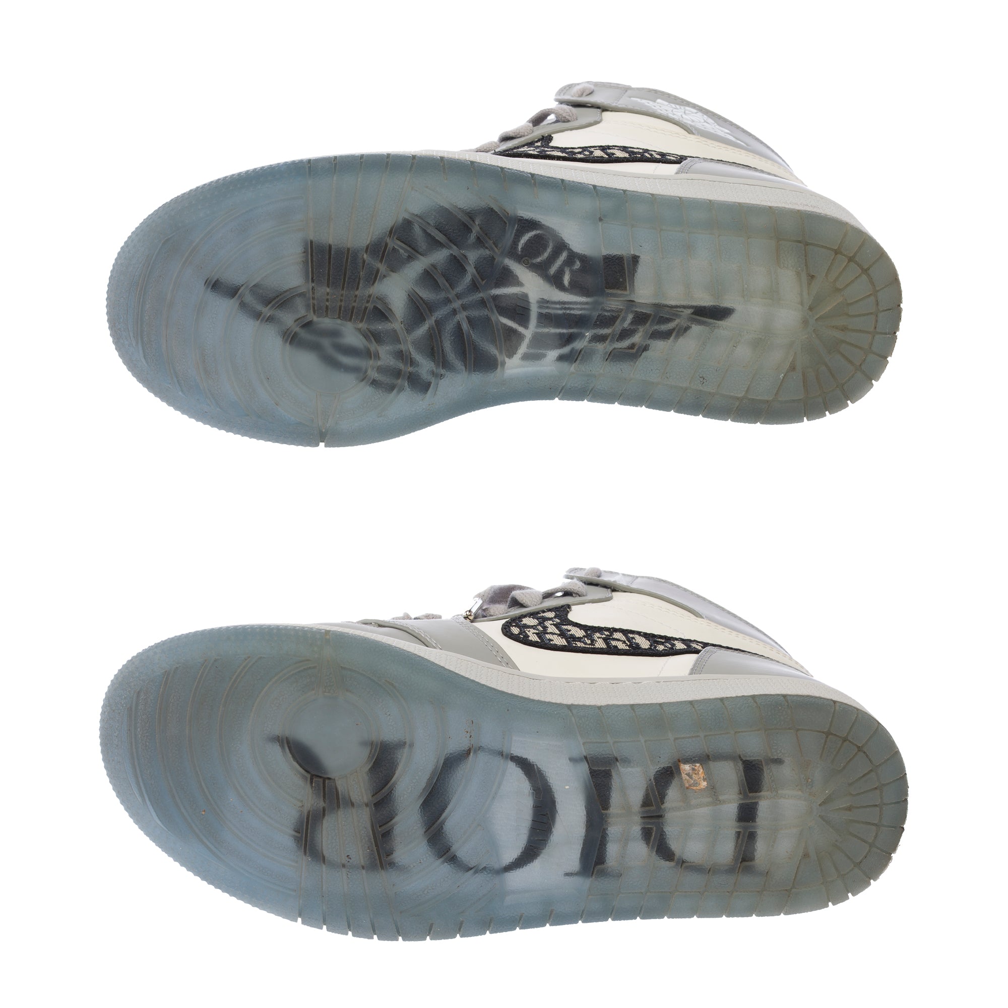 Chaussure NIKE en Cuir Gris - 103467