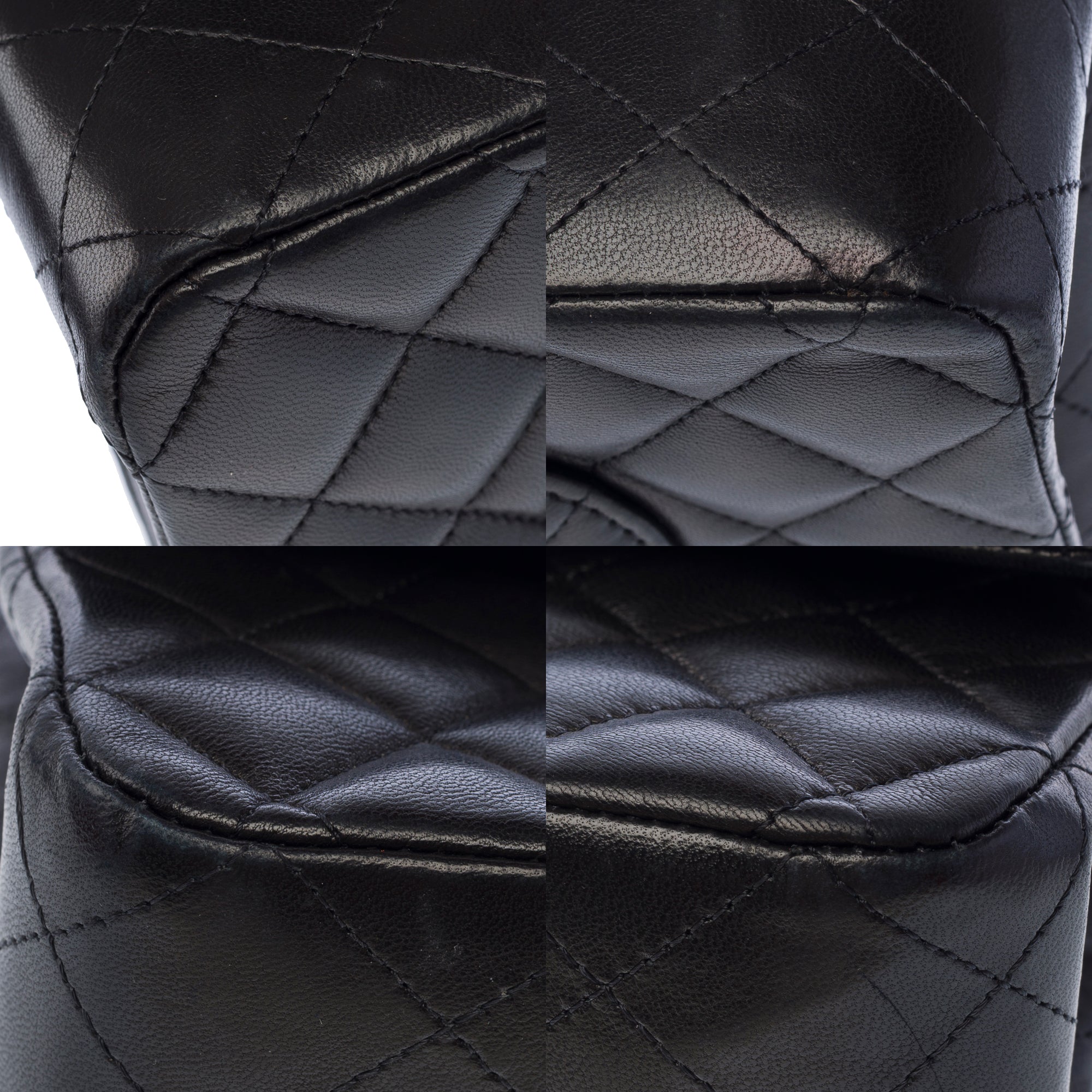 Sac CHANEL Timeless/Classique en Cuir Noir - 103460