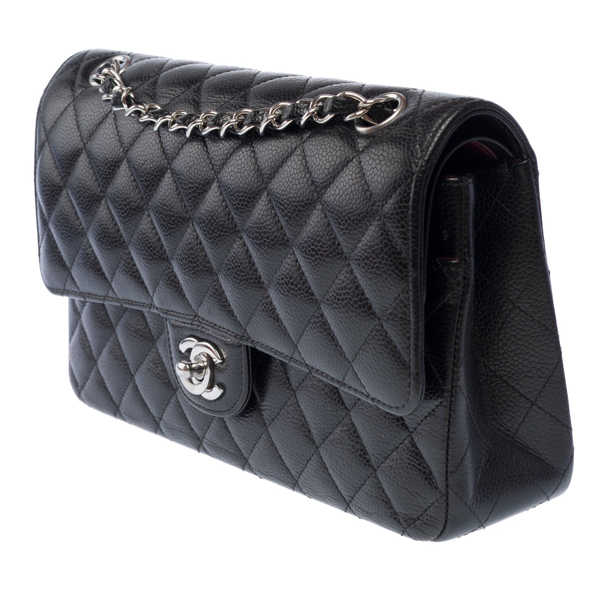 Sac CHANEL Timeless/Classique en Cuir Noir - 103459