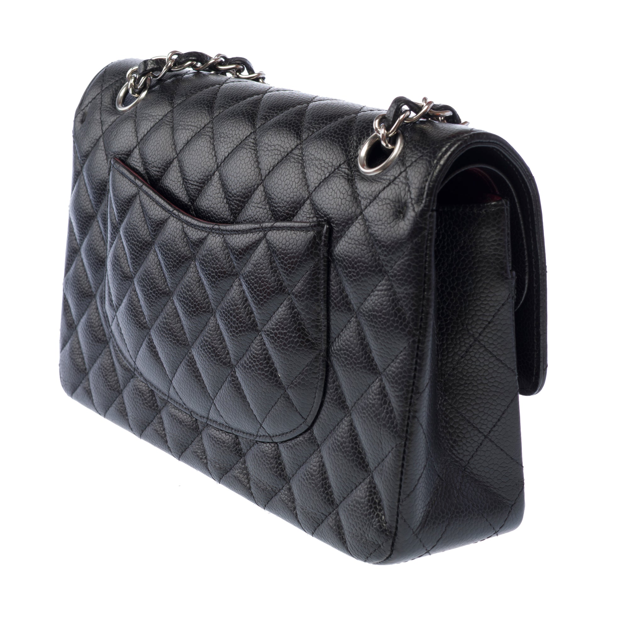 Sac CHANEL Timeless/Classique en Cuir Noir - 103459