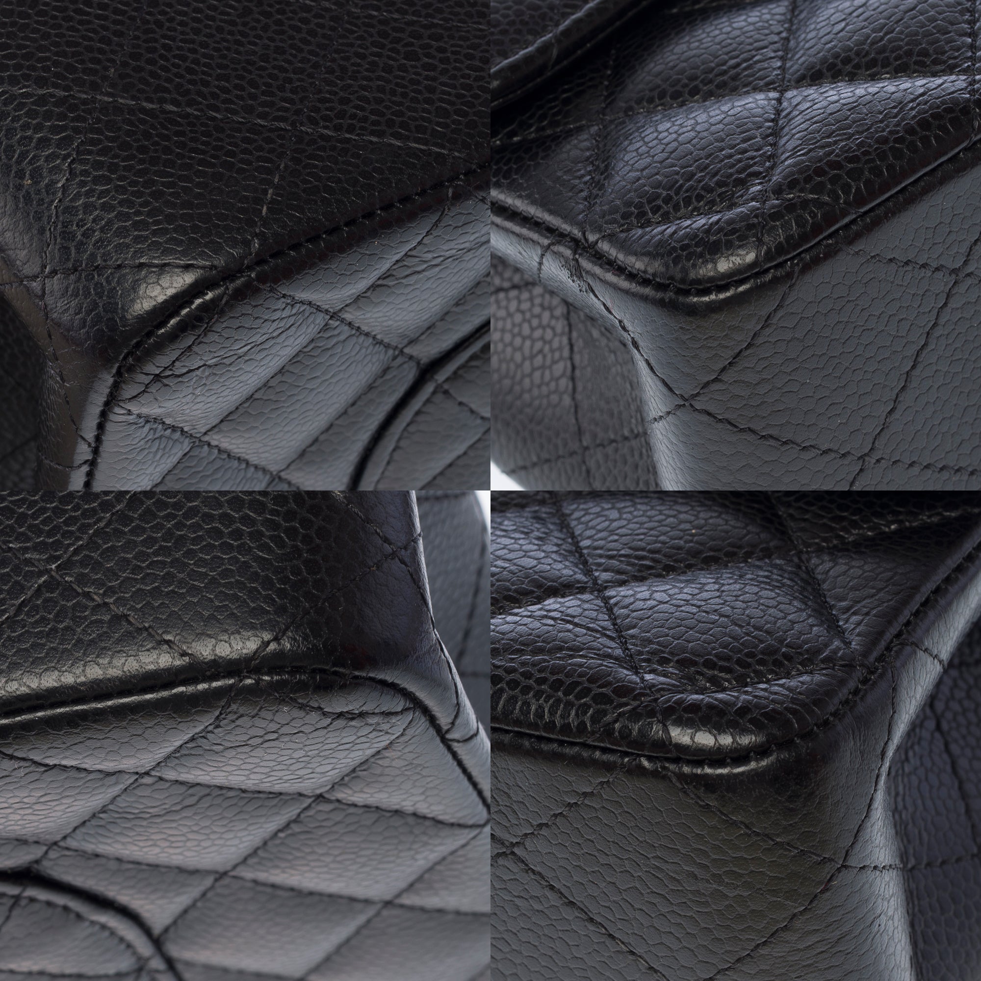 Sac CHANEL Timeless/Classique en Cuir Noir - 103459
