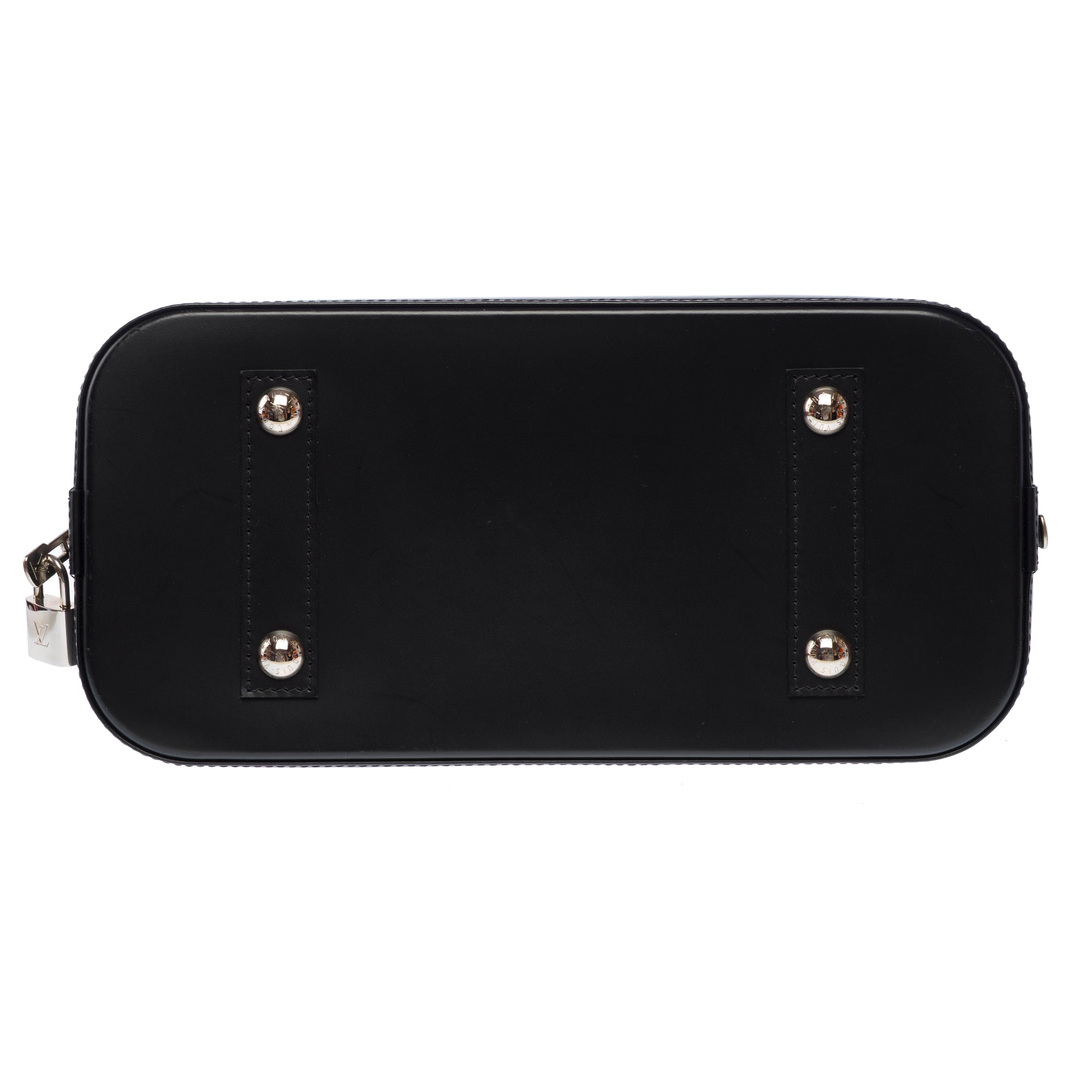 Sac LOUIS VUITTON Alma en Cuir Anthracite - 103461