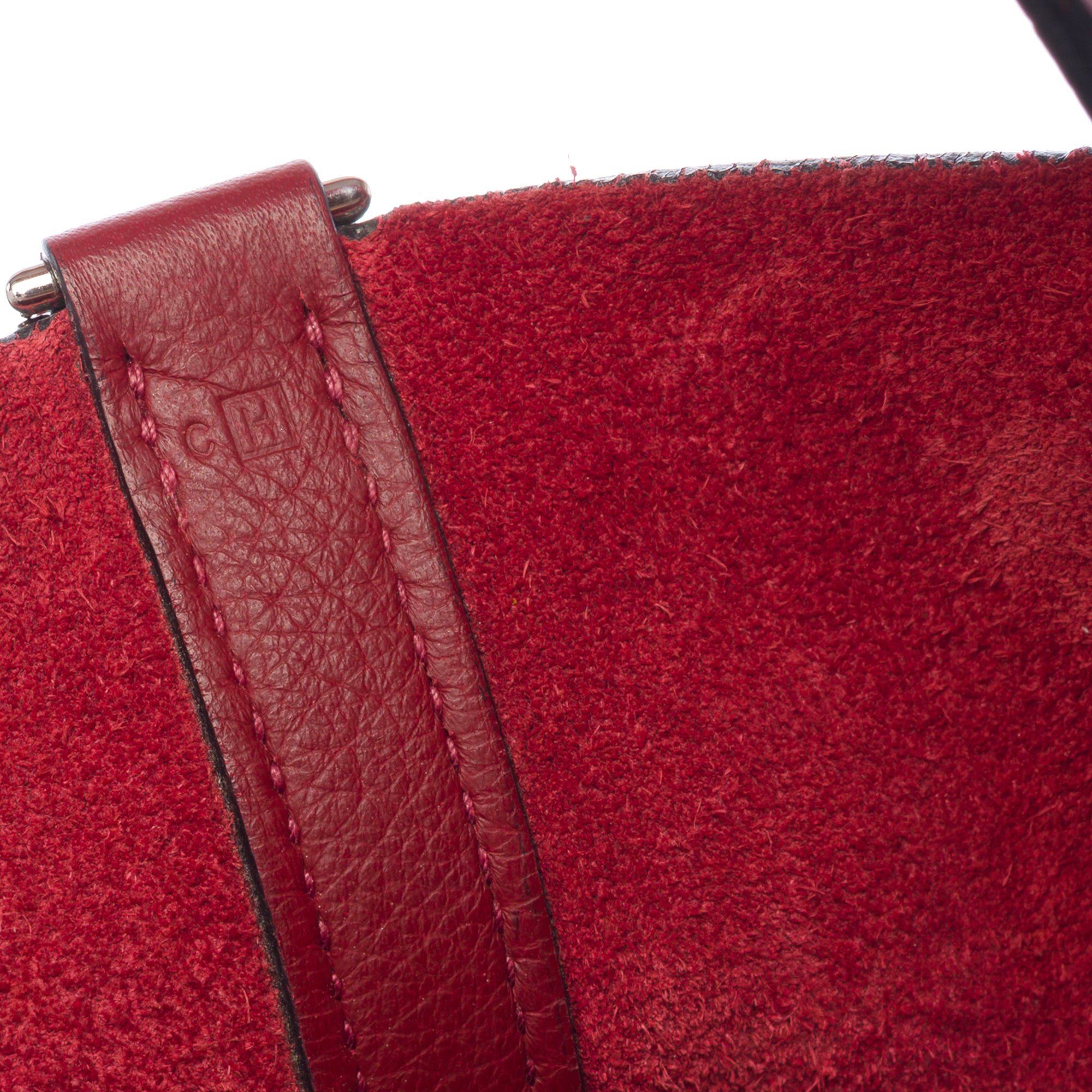 Sac HERMES Picotin en Cuir Bordeaux - 103462