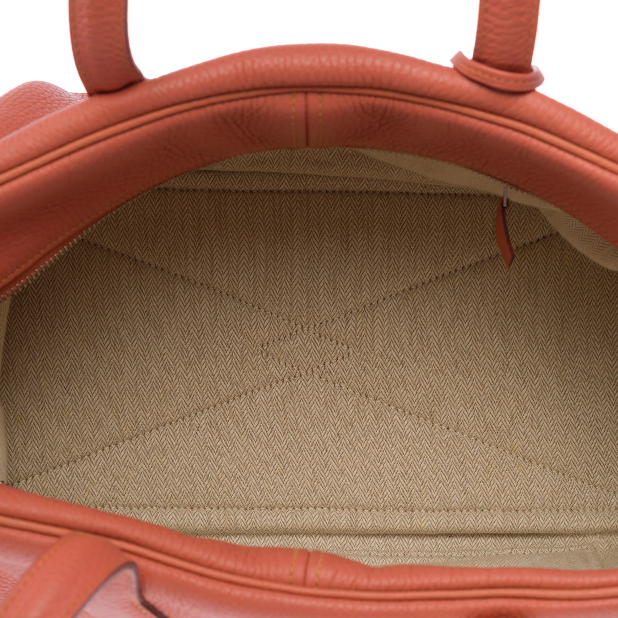 Sac HERMES Victoria en Cuir Rose - 103481