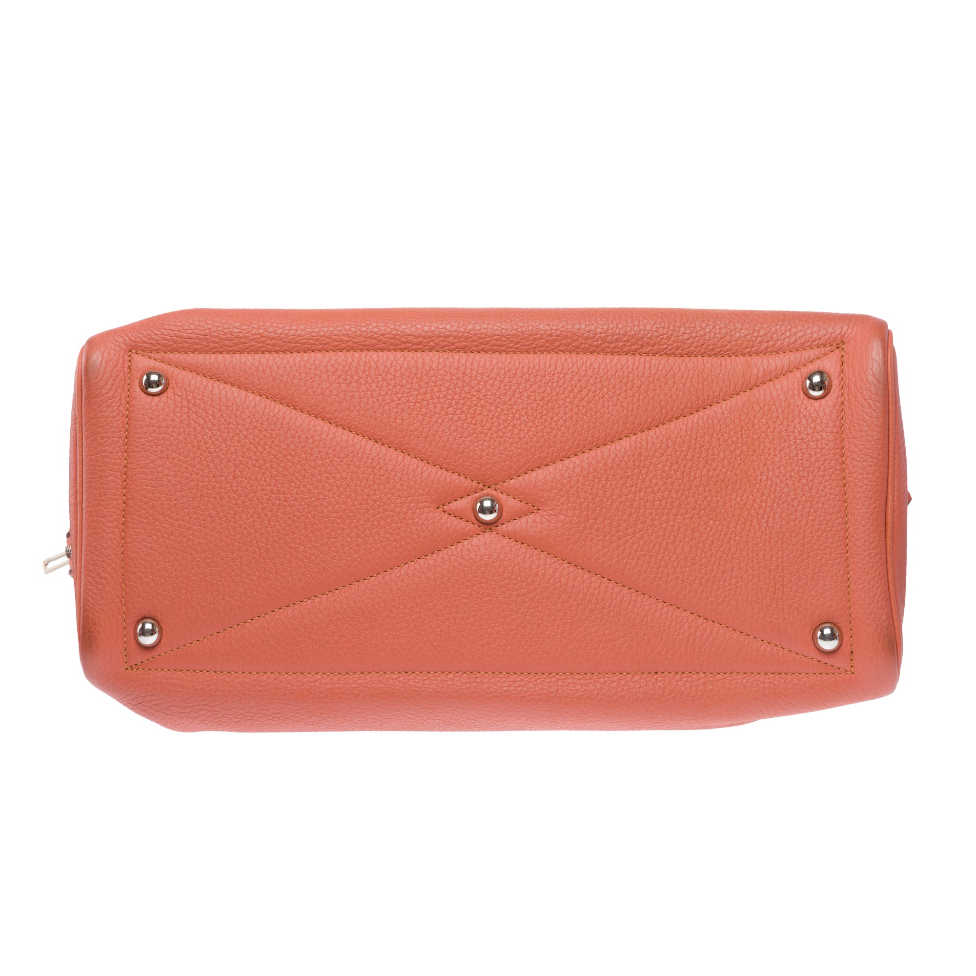 Sac HERMES Victoria en Cuir Rose - 103481