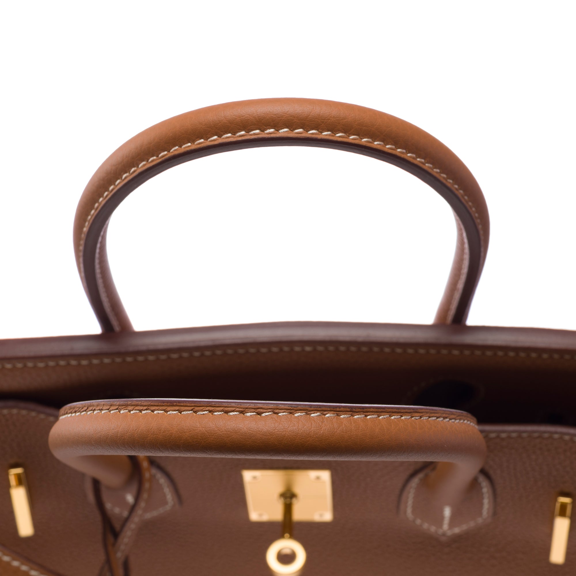 Sac HERMES Birkin 30 en Cuir Doré - 103490