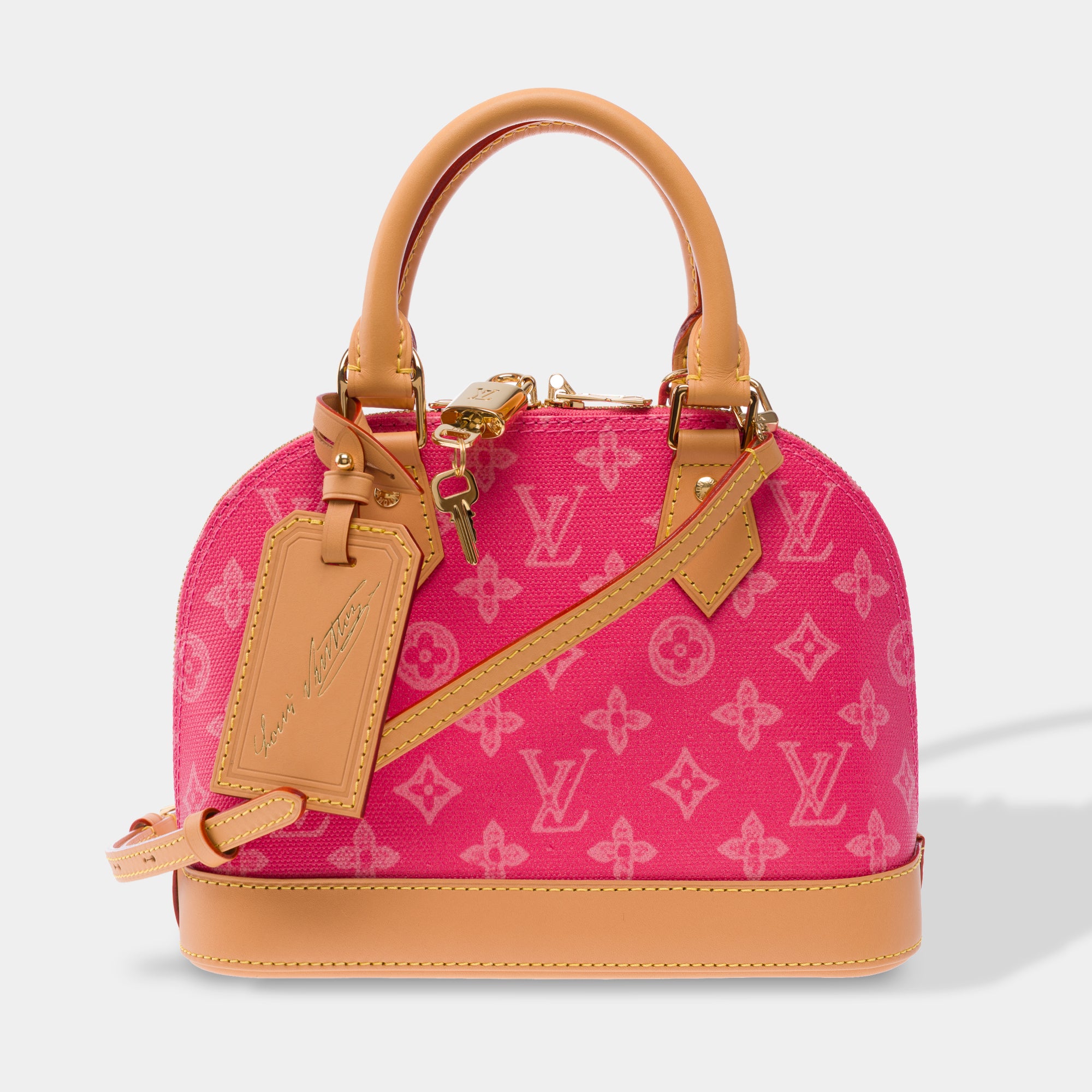 Sac LOUIS VUITTON Alma BB en Toile Rose - 103478