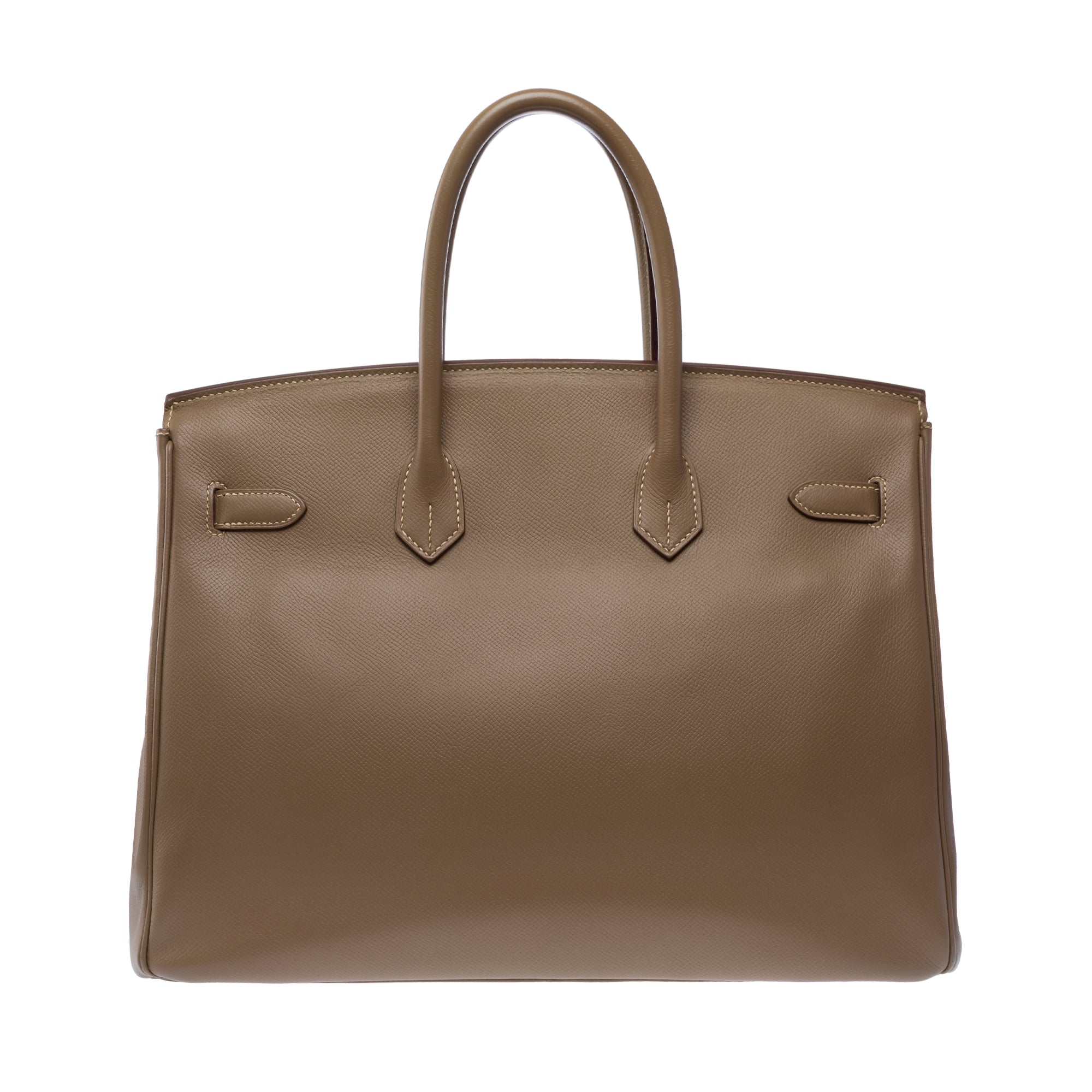 Sac HERMES Birkin 35 en Cuir Étoupe - 103484