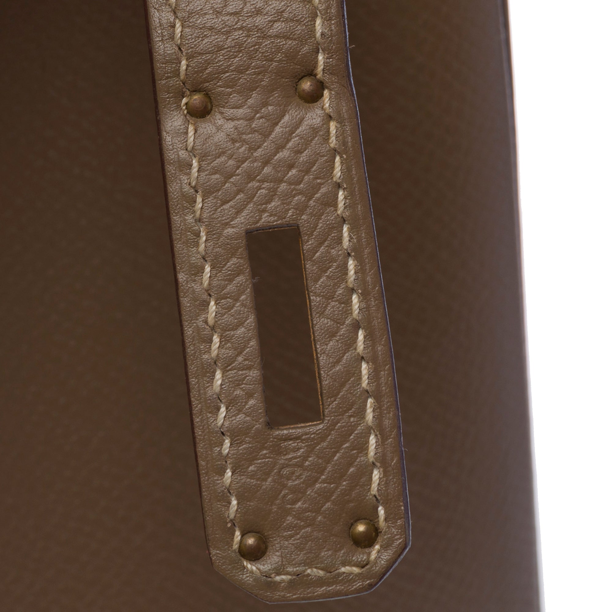 Sac HERMES Birkin 35 en Cuir Étoupe - 103484