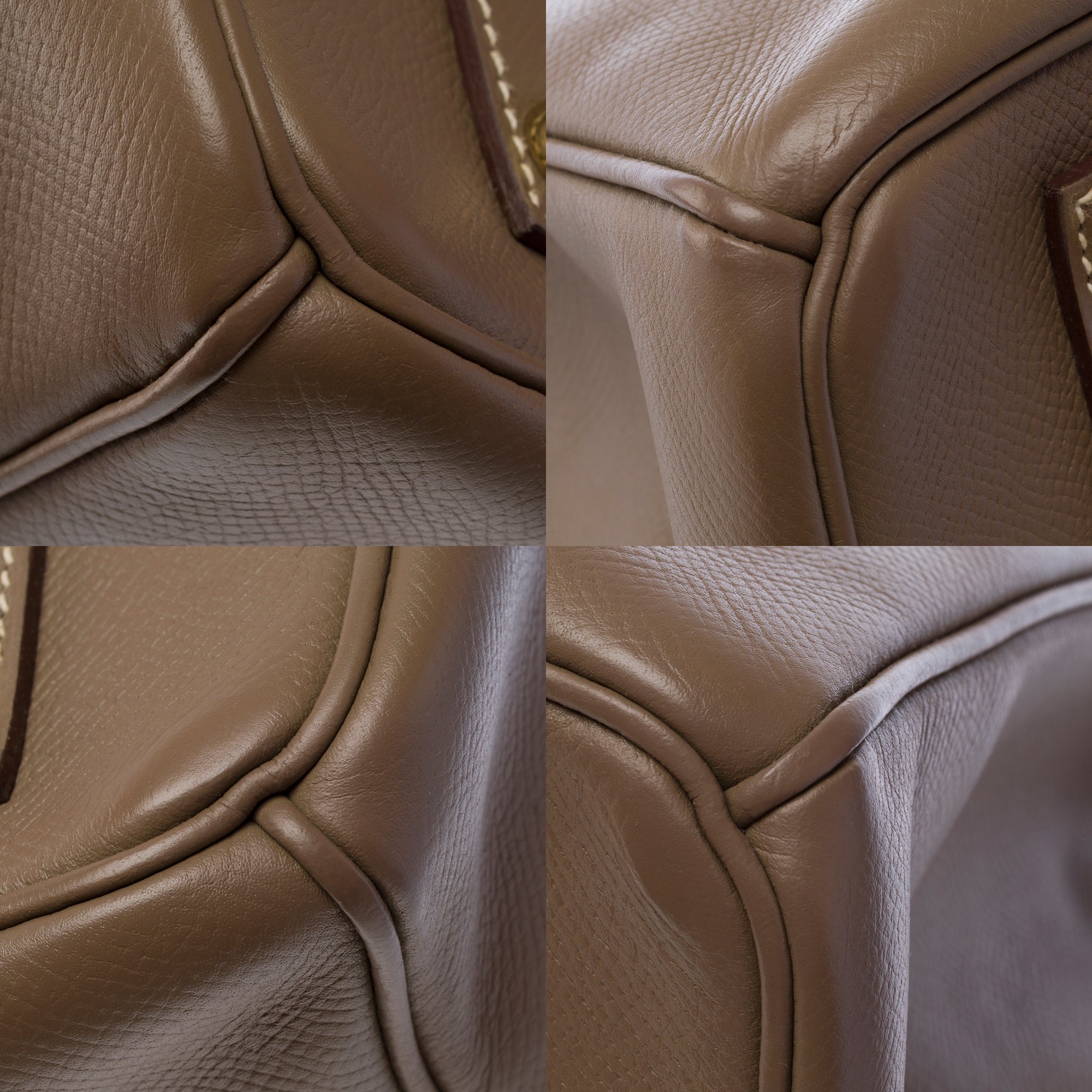 Sac HERMES Birkin 35 en Cuir Étoupe - 103484