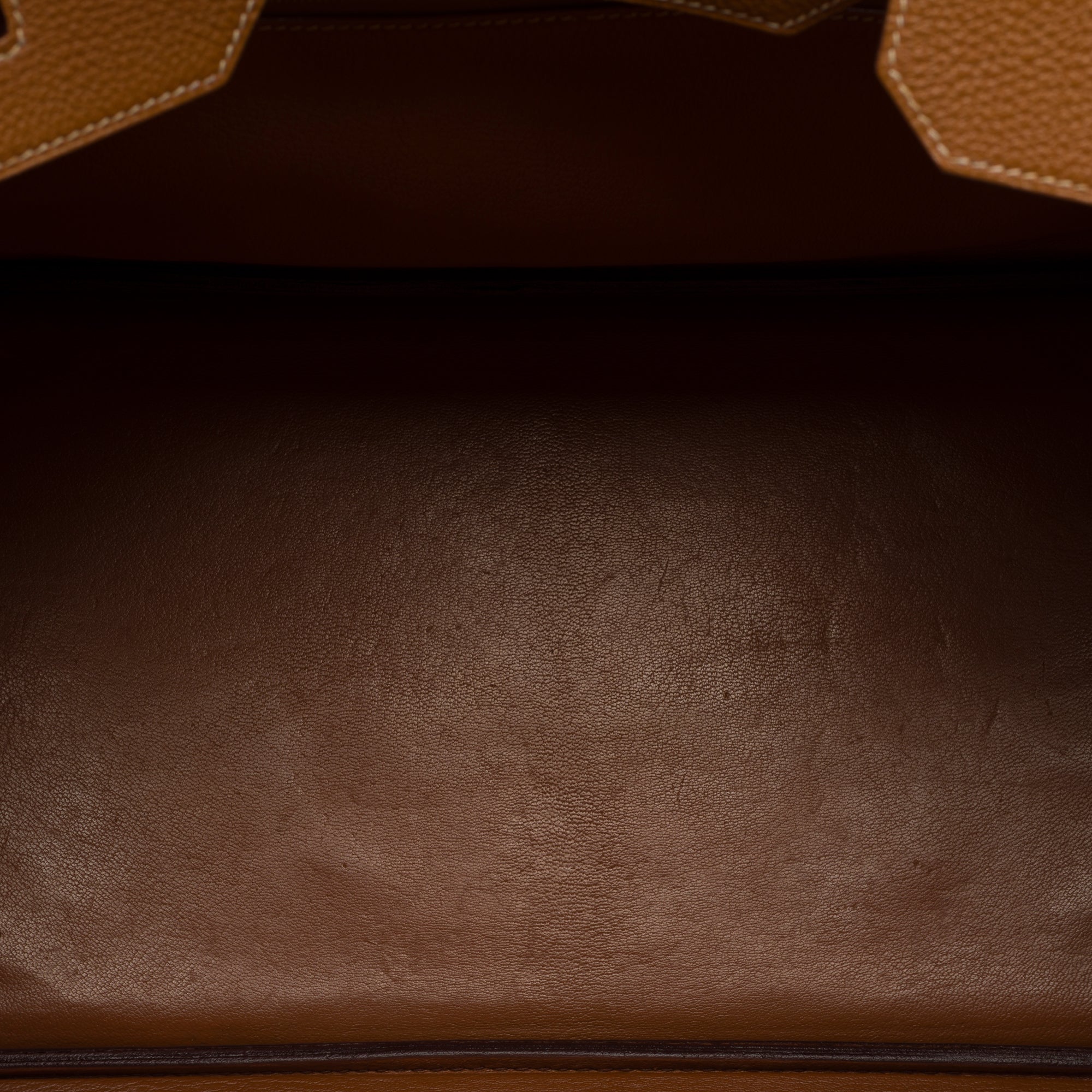 Sac HERMES Birkin 40 en Cuir Doré - 103387