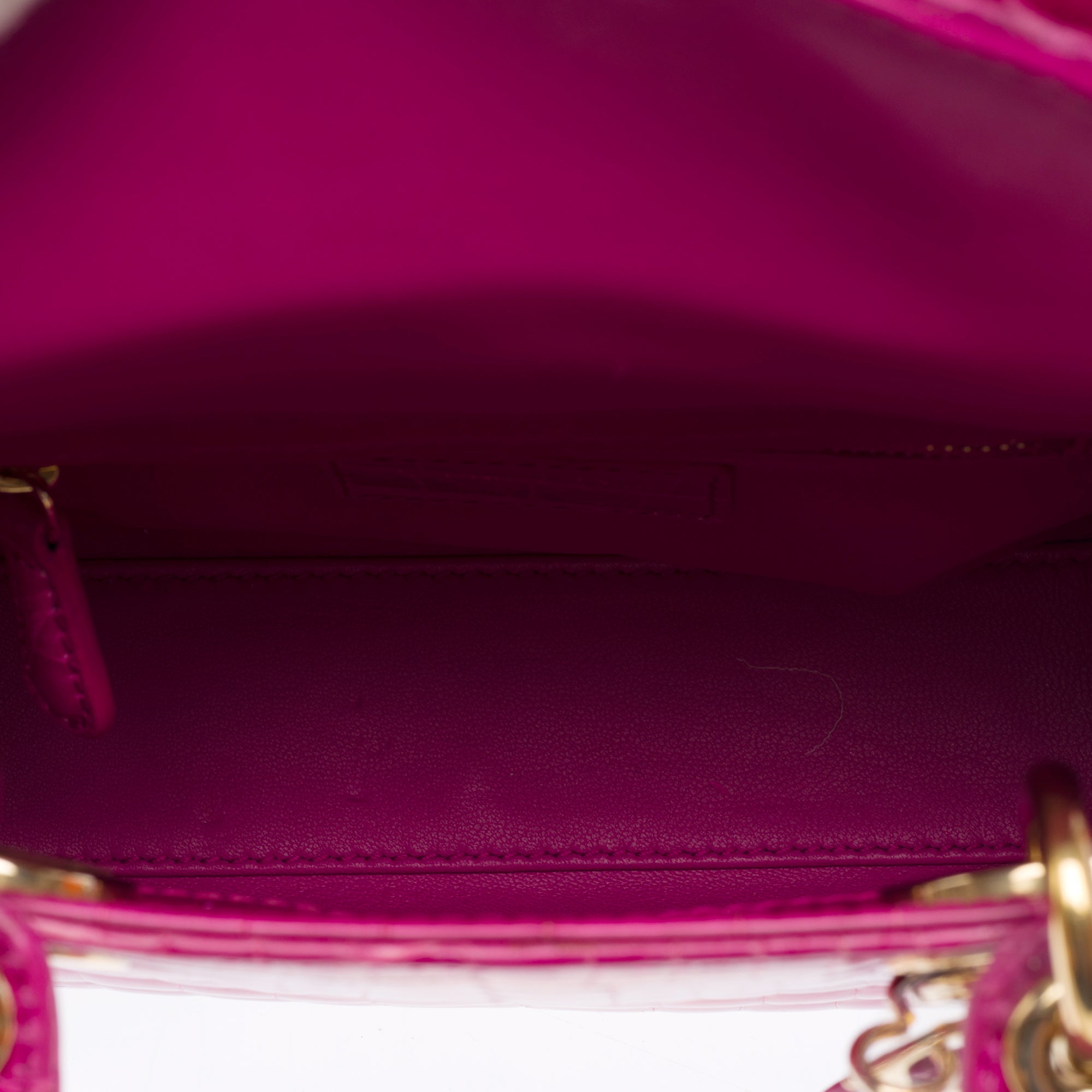 Sac DIOR Lady Dior en Crocodile Rose - 103491