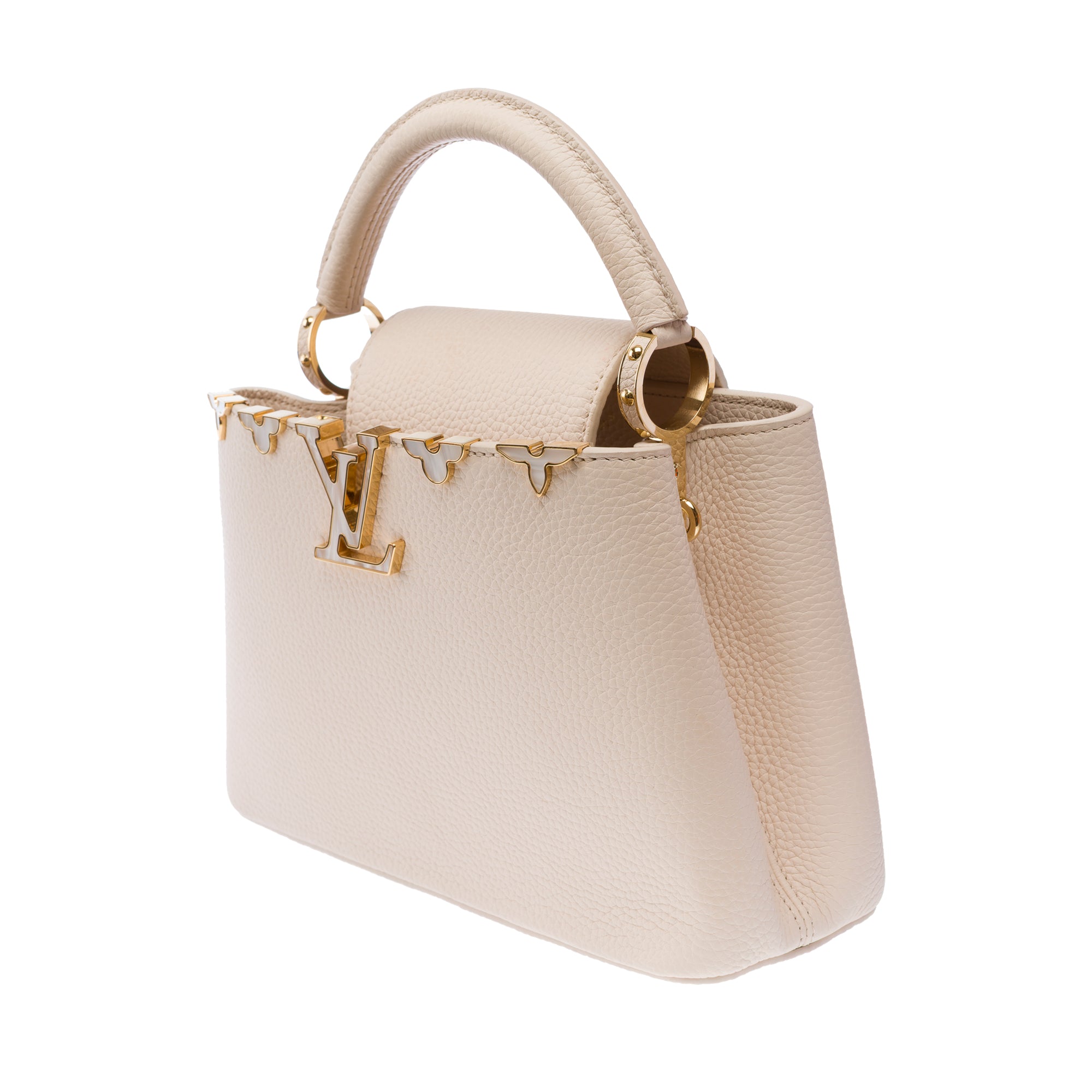 Sac LOUIS VUITTON Capucines en Cuir Rose - 103496
